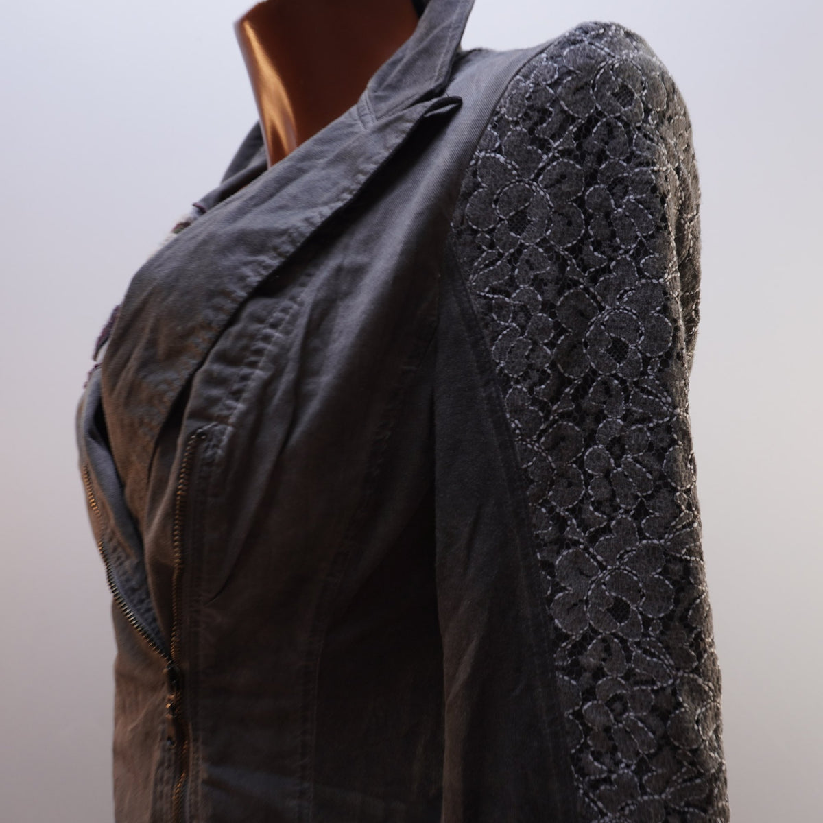 Blazer Bottega para Mujer Usado - Gris, Mediano (M)
