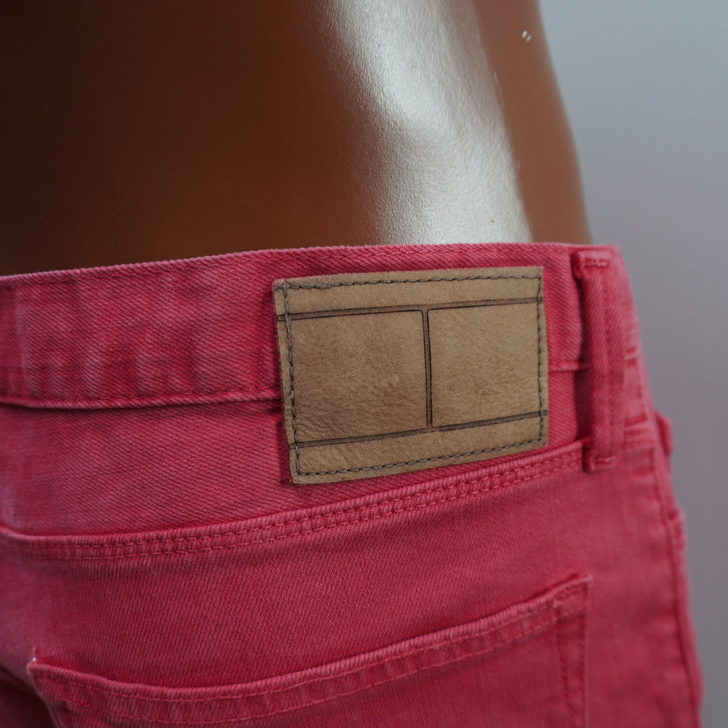 Pantalones Cortos Vaqueros Tommy Hilfiger para Hombre Usados - Rojos, L