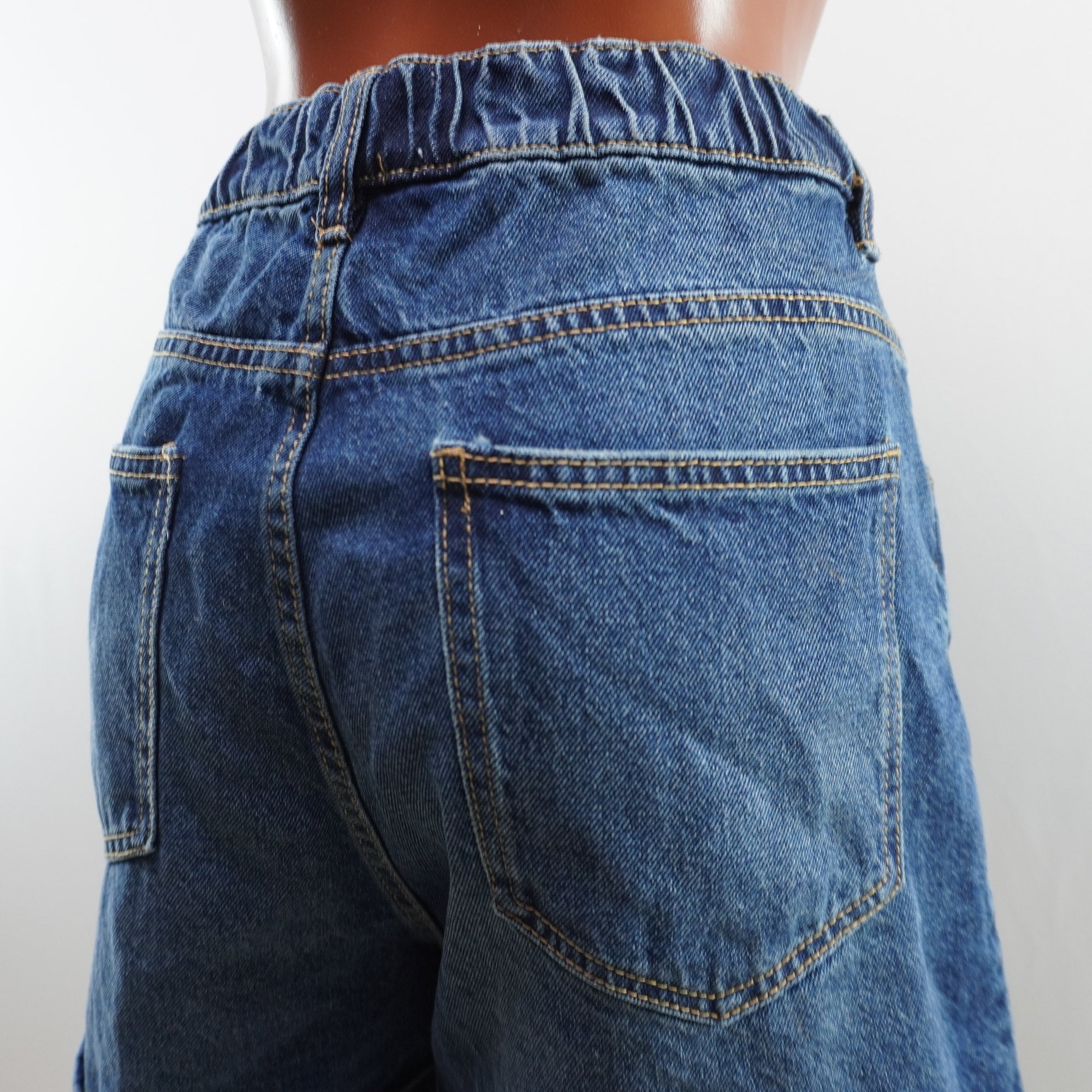 Pantalones Cortos Vaqueros Inside para Mujer Usados - Azul, XL