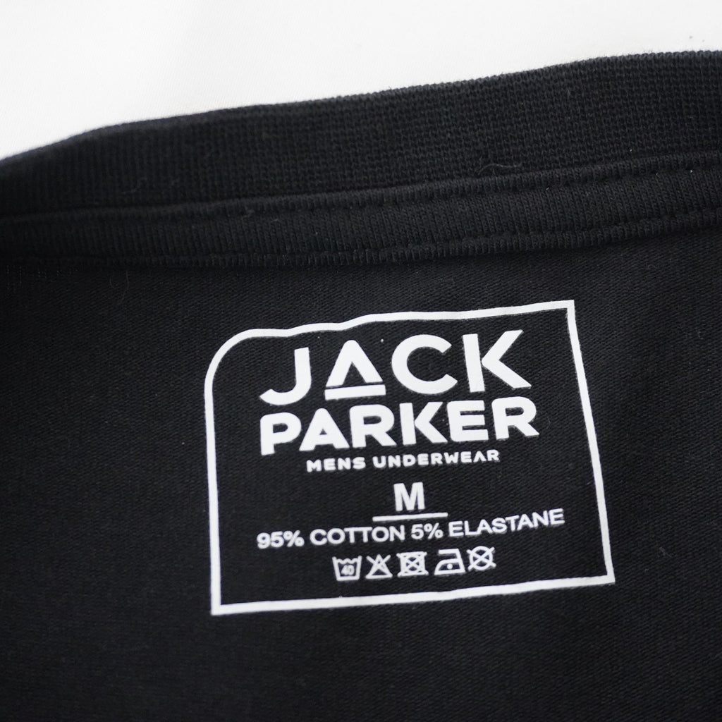 Camiseta de Manga Corta Jack Parcer para Mujer - Negra, M, Usada en Muy Buen Estado
