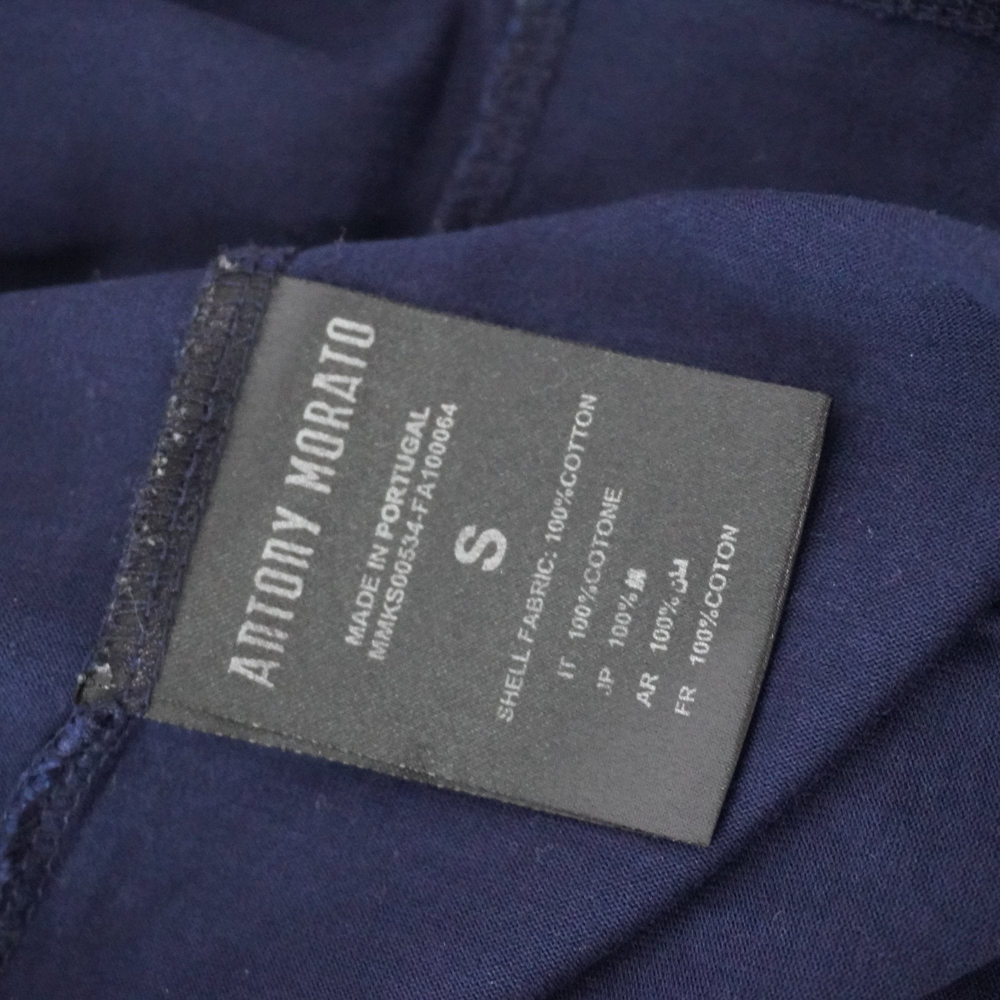 Camiseta de Manga Corta Antony Morato para Mujer Usada - Azul, S