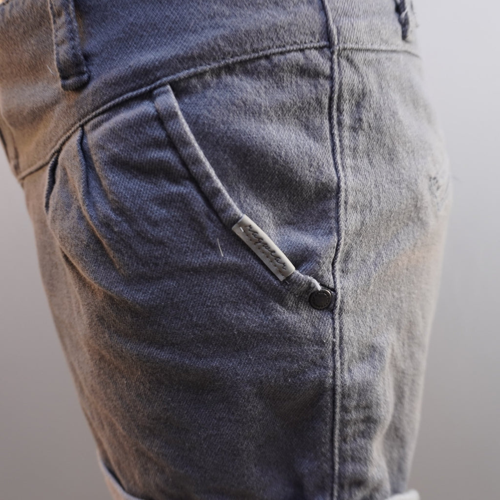 Pantalones Cortos Vaqueros Ragwer para Mujer Usados - Gris, M