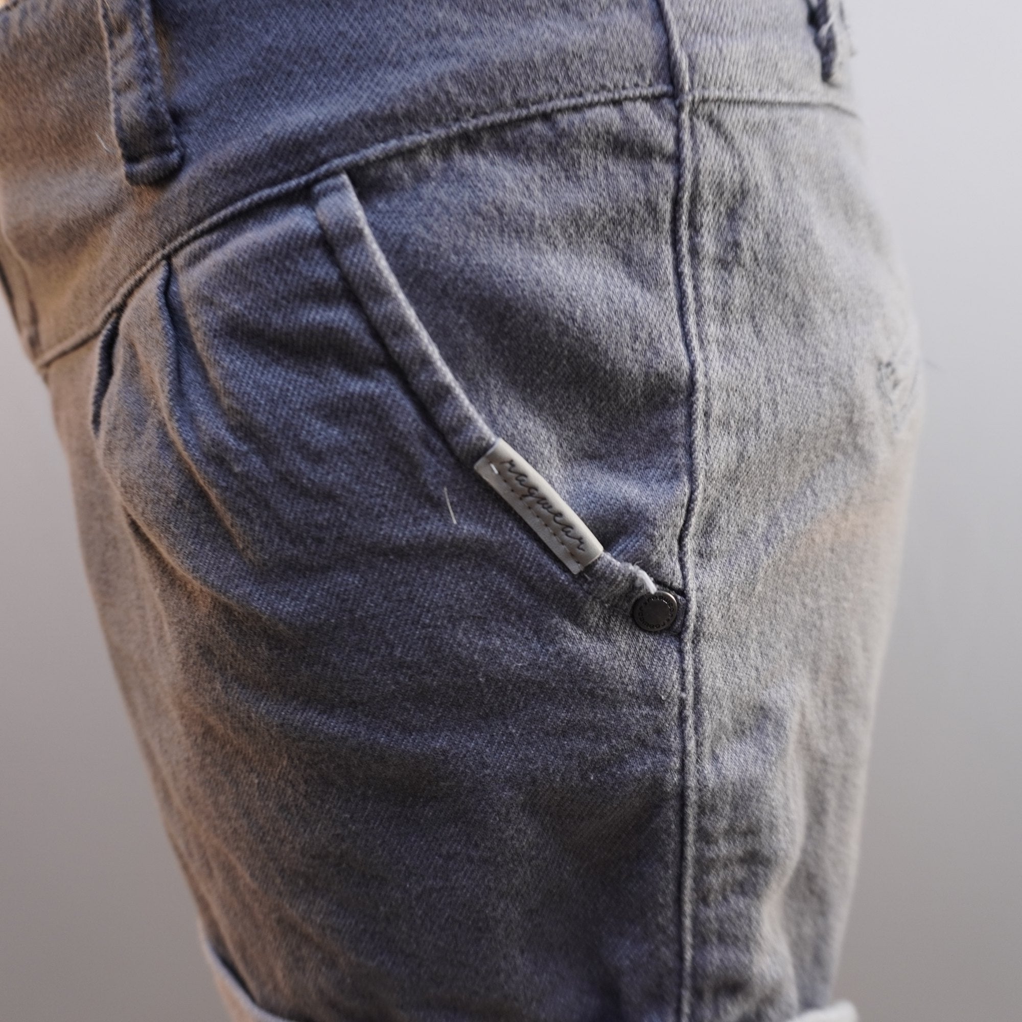 Pantalones Cortos Vaqueros Ragwer para Mujer Usados - Gris, M