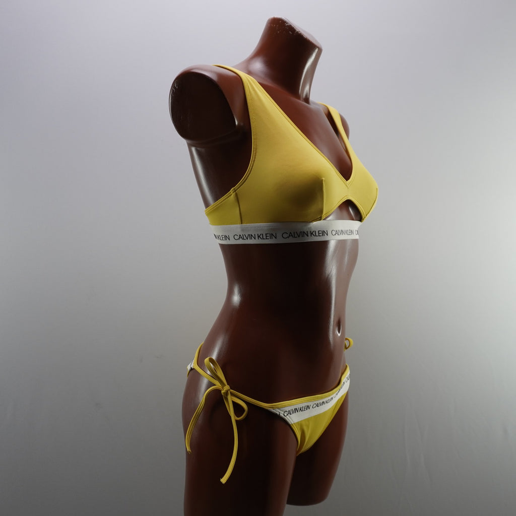 Vestido de Baño Calvin Klein para Mujer Usado - Amarillo, M