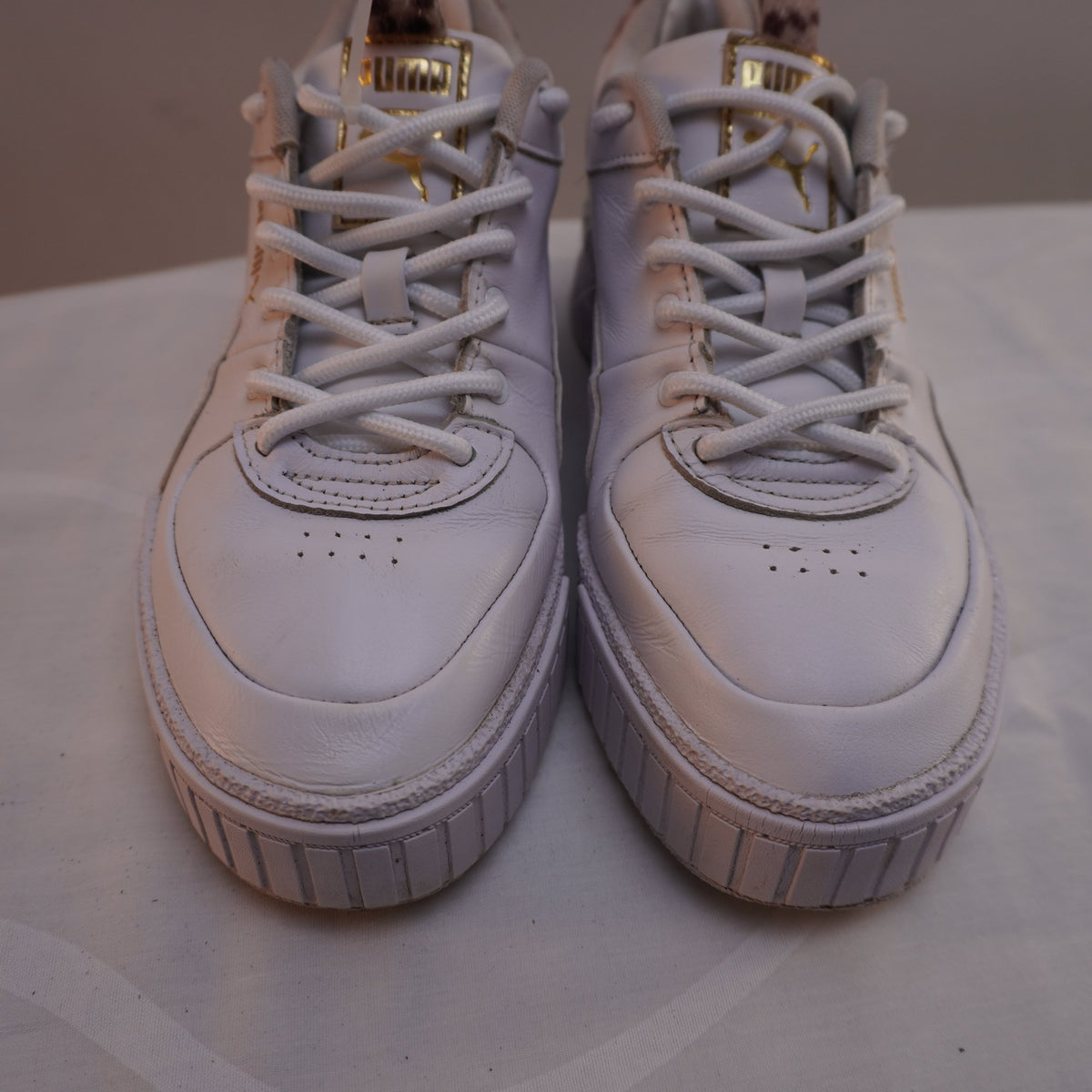 Zapatillas Puma para Mujer Usadas - Blanco, Talla 38