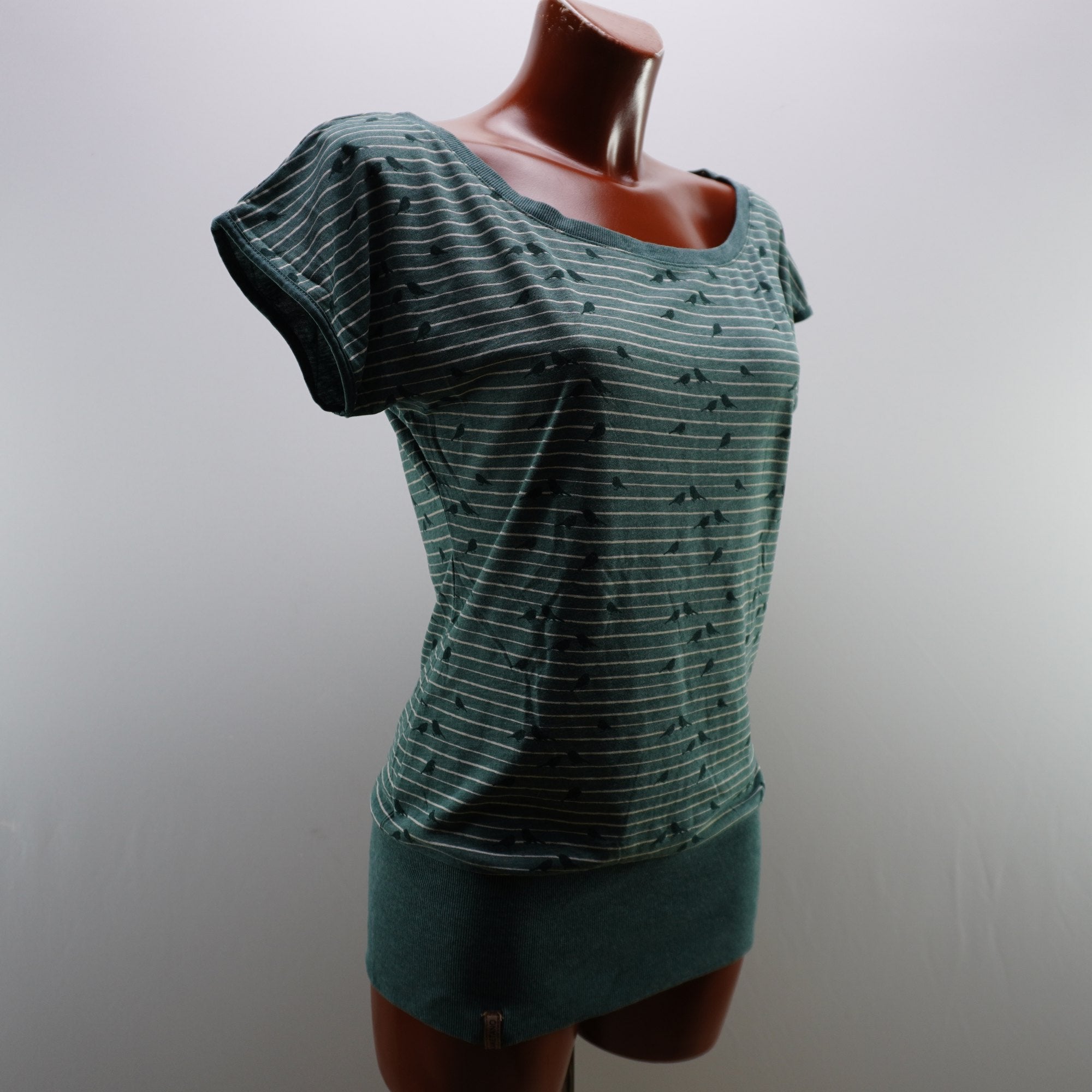 Camiseta Naketano para Mujer Usada - Verde, L