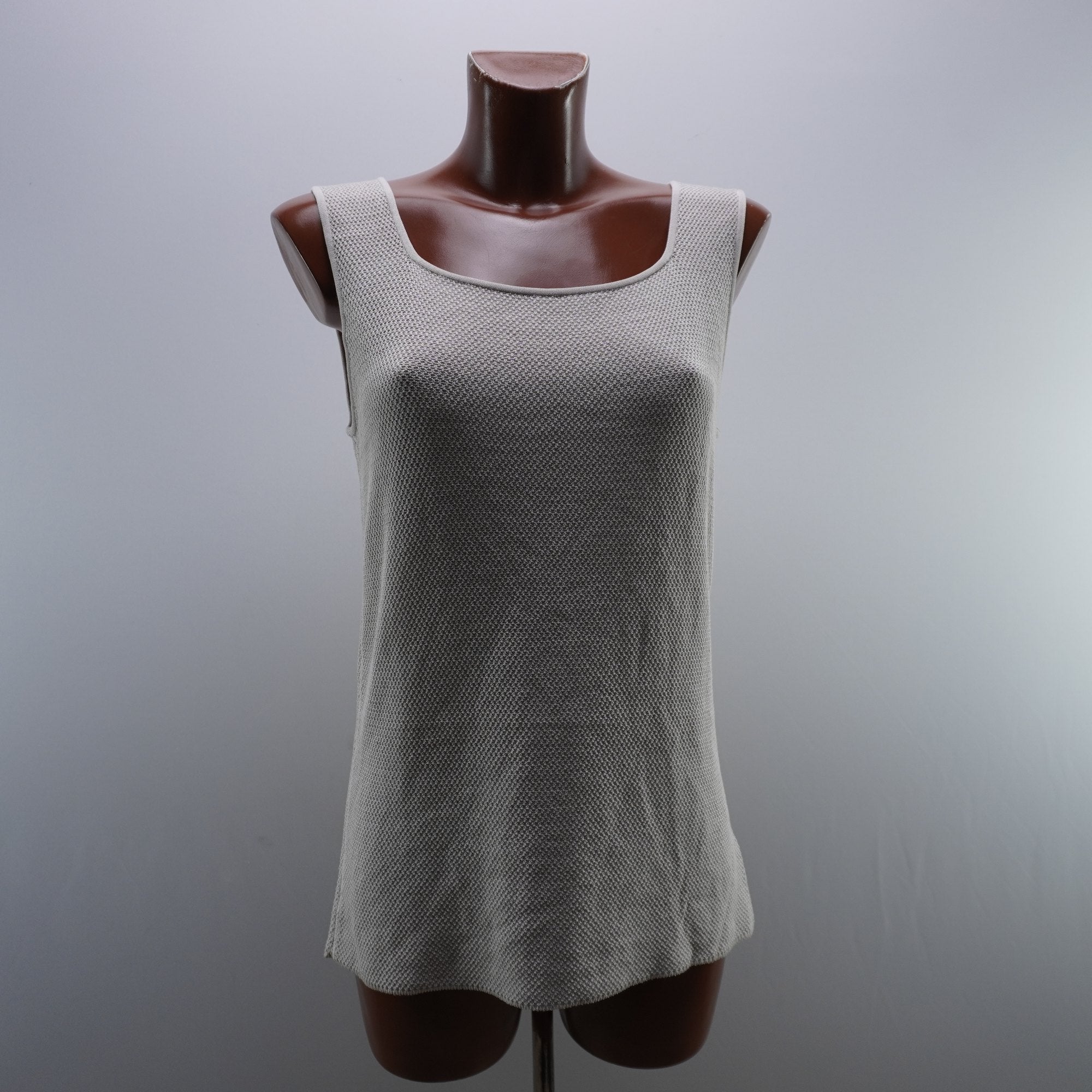 Camiseta de Manga Corta Armani para Mujer Usada - Beige, L