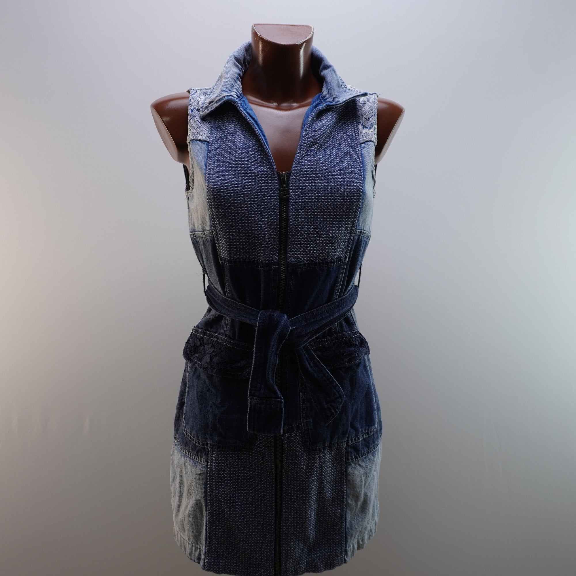 Vestido Desigual para Mujer Usado - Azul, M