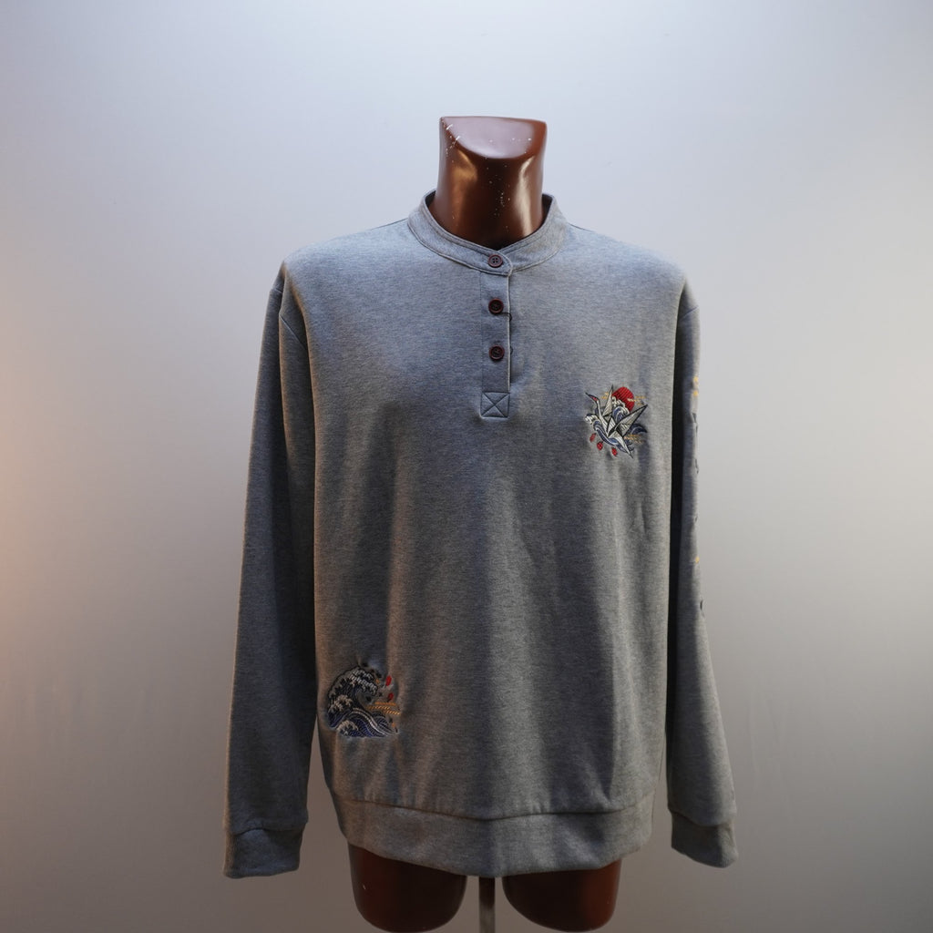 Sudadera con Capucha Reaya para Hombre Nueva - Gris, XL