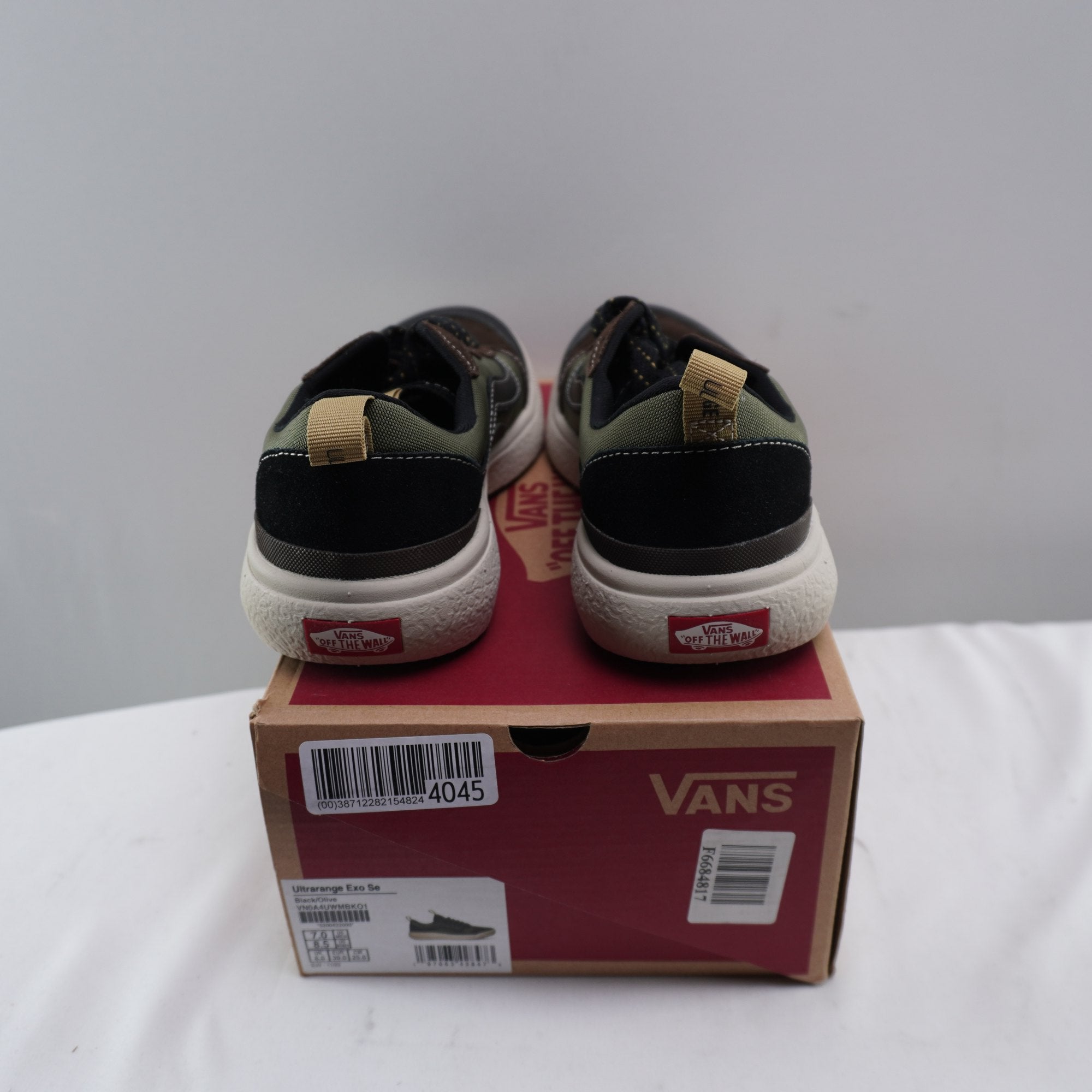 Zapatillas Vans para Hombre Usadas - Negras, Talla 39