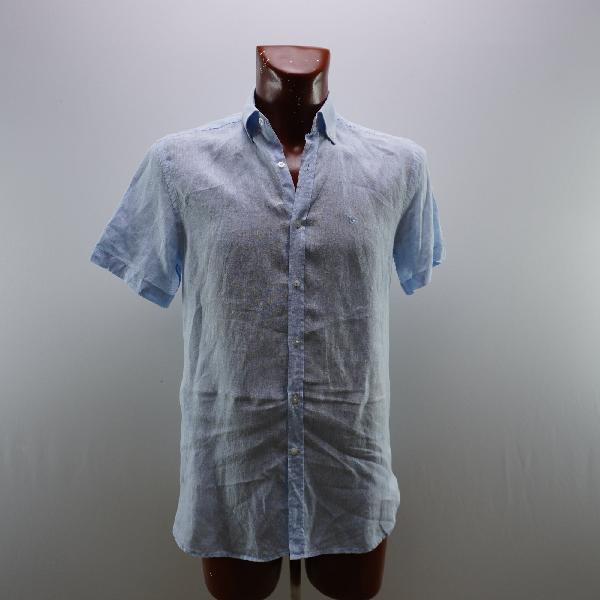 Camisa de Vestir Pedro del Hierro para Hombre Usada - Azul, S