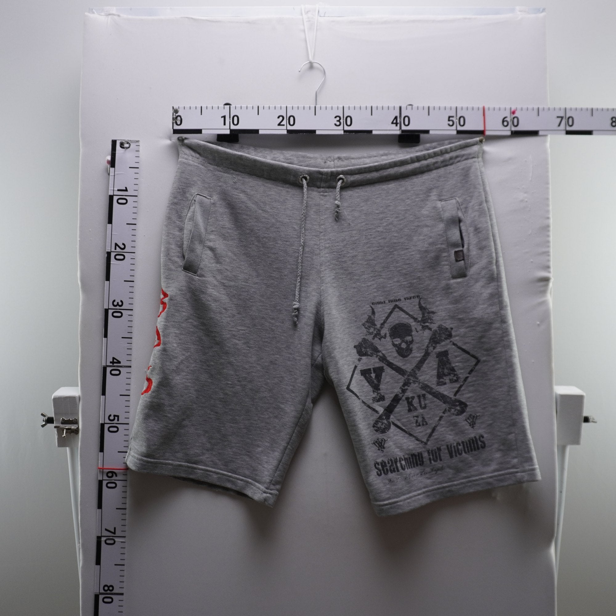 Pantalones Cortos Cargo Ykuza para Hombre Usados - Gris, XL