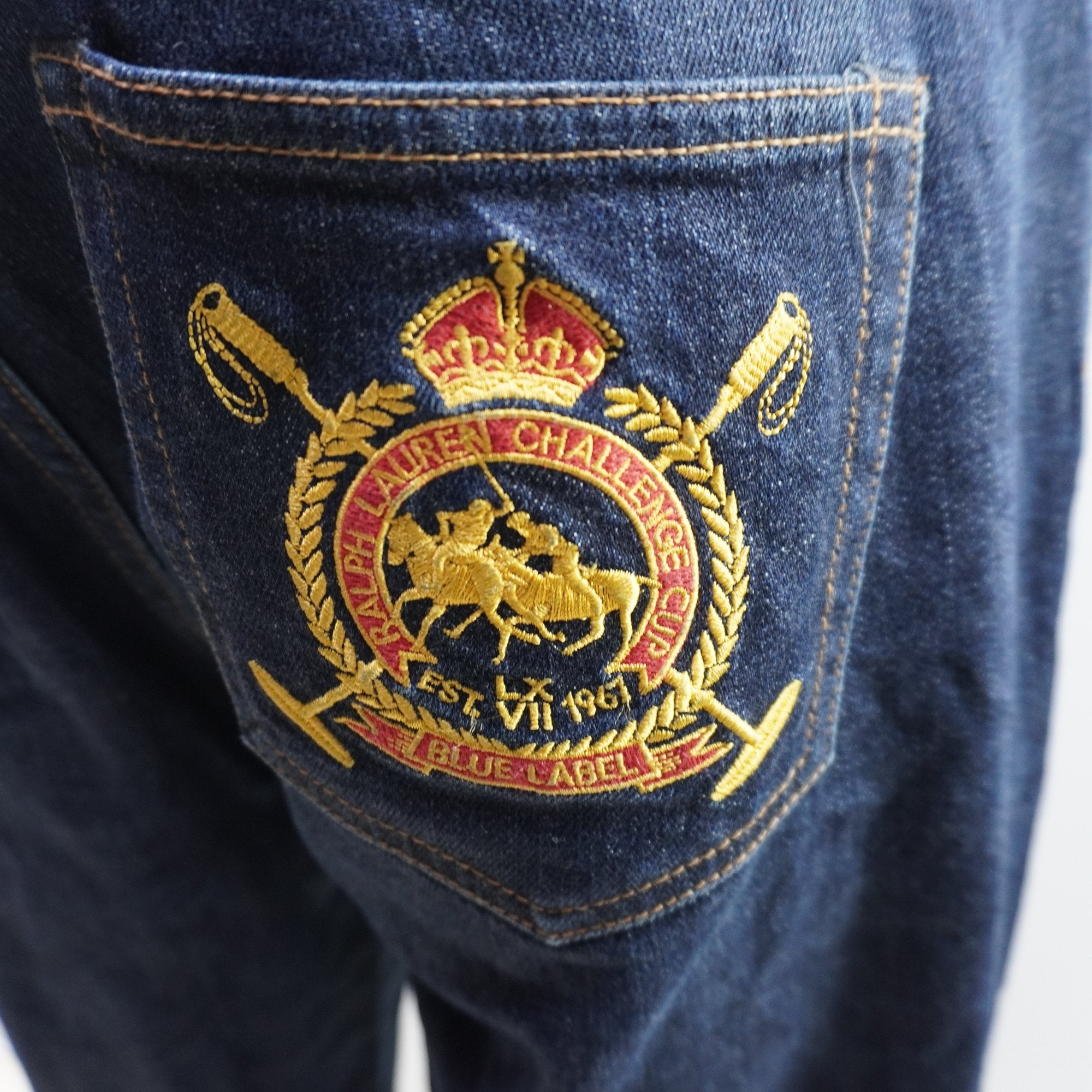 Vaqueros Ralph Lauren para Hombre Usados - Azul Marino, L