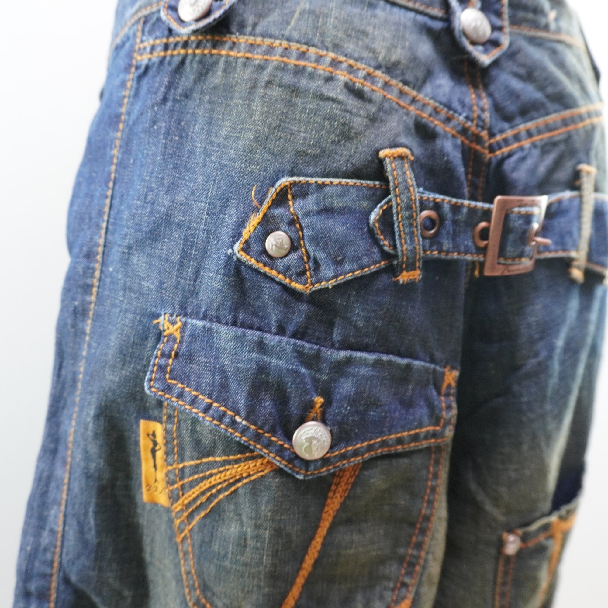 Pantalones Cortos Vaqueros Zsa Zsa Lawinsky para Mujer Usados - Azul Marino, M