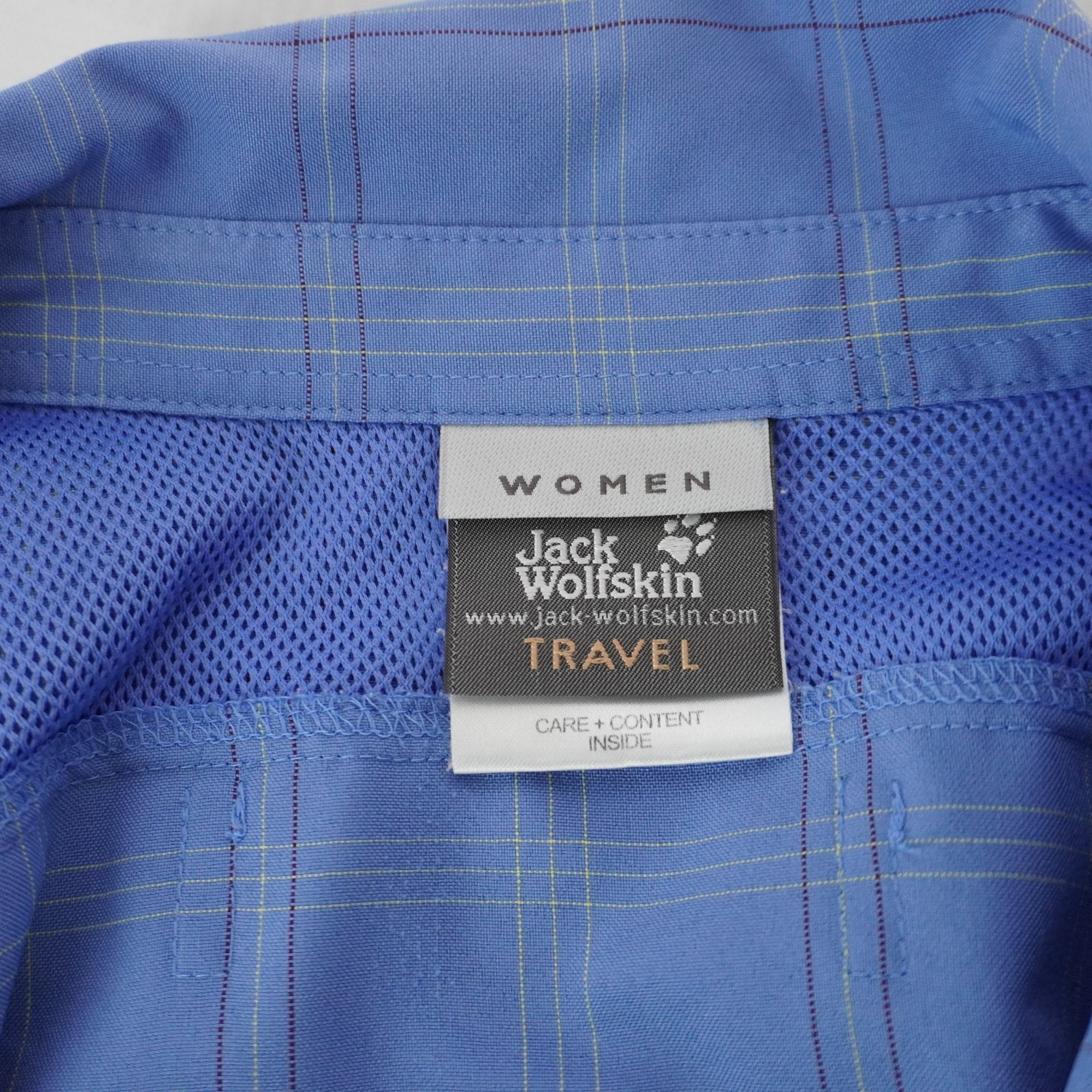 Camisa Jack Wolfskin para Mujer Usada - Azul, L