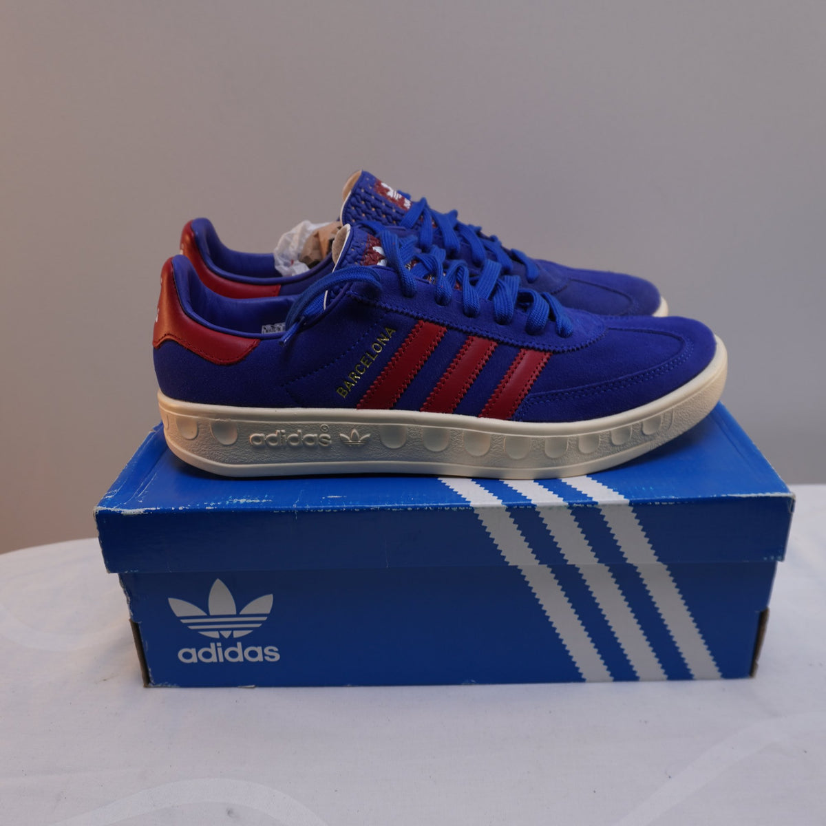Zapatillas Adidas para Hombre Usadas - Azul, Talla 43