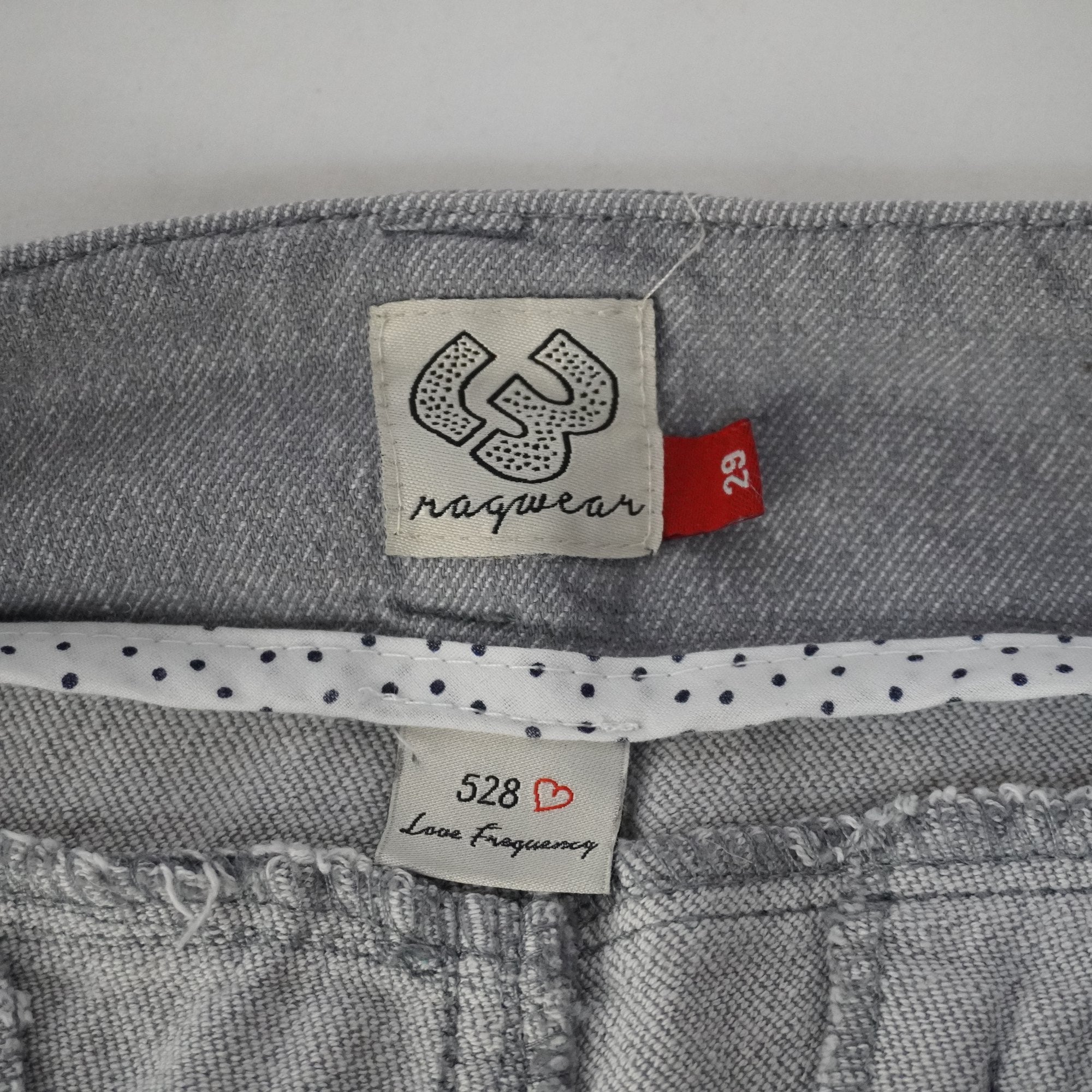 Pantalones Cortos Vaqueros Ragwer para Mujer Usados - Gris, M