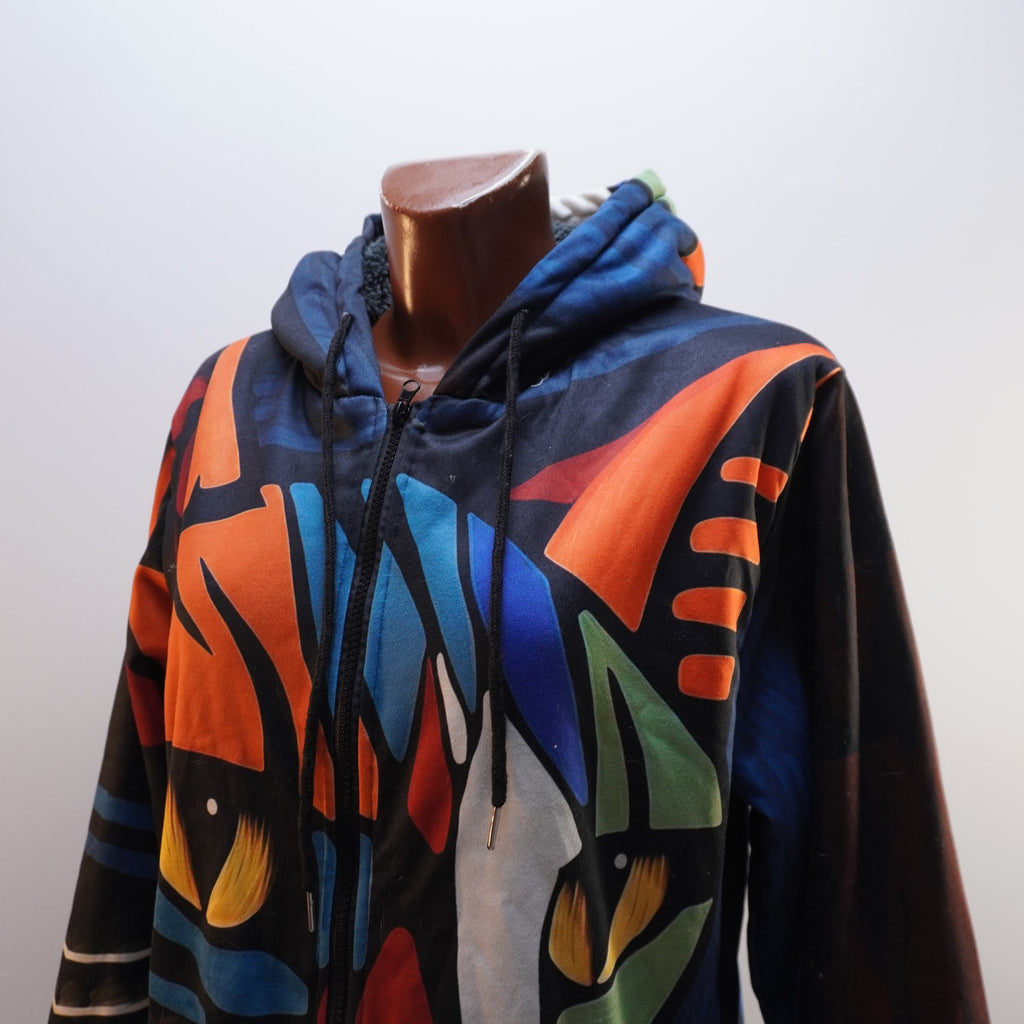 Parca Italian Style para Mujer Usada - Multicolor, M