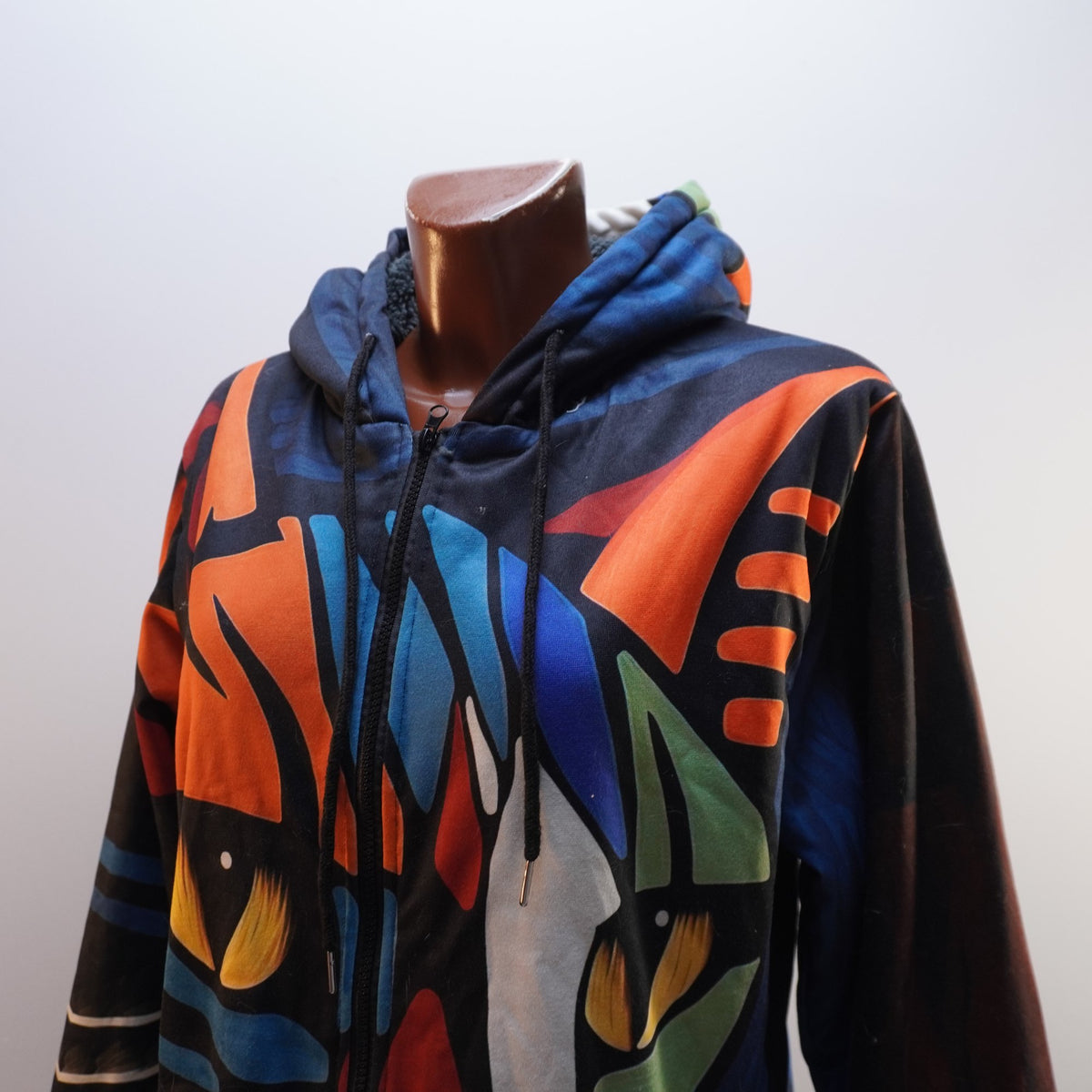 Parca Italian Style para Mujer Usada - Multicolor, M