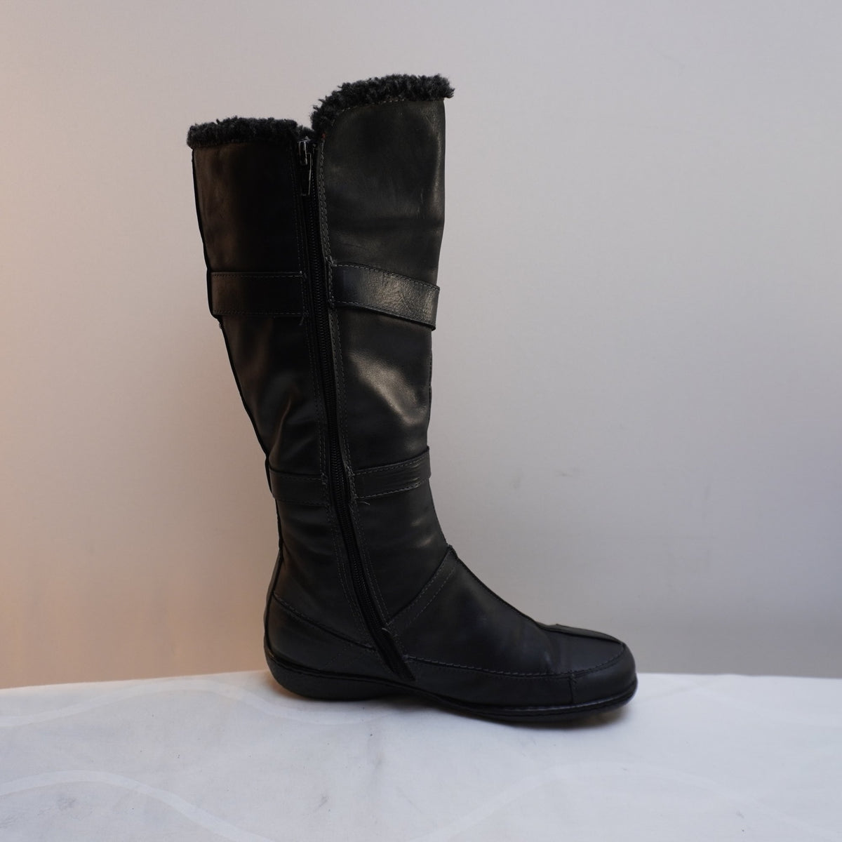 Botas Laura Azaña para Mujer Usadas - Negros, Talla 39