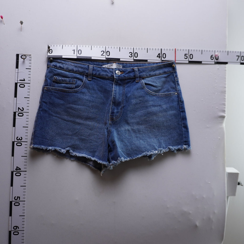 Pantalones Cortos Vaqueros Denim.Co para Mujer Usados - Azul, XXL