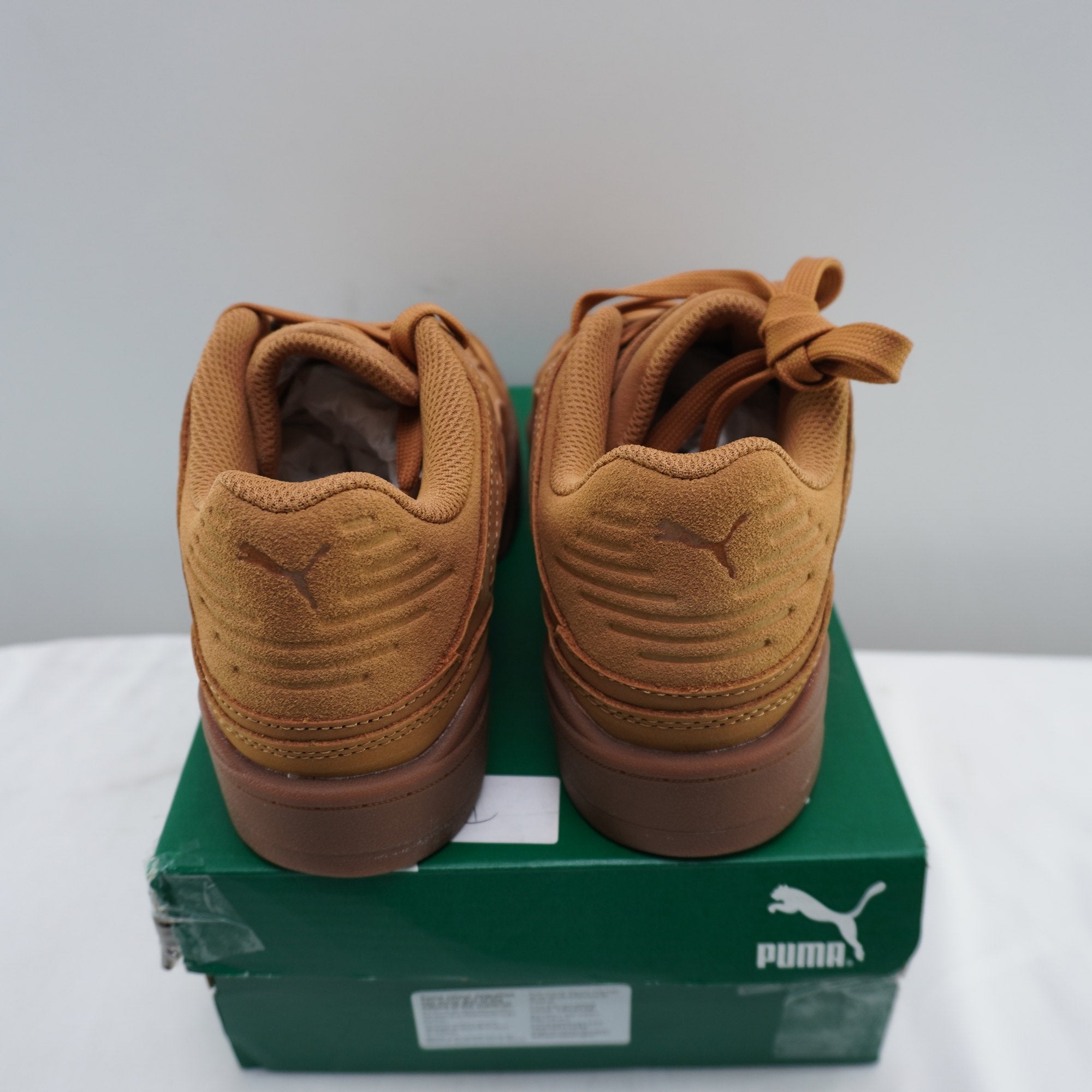 Zapatillas Puma para Mujer Usadas - Marrón, 38.5