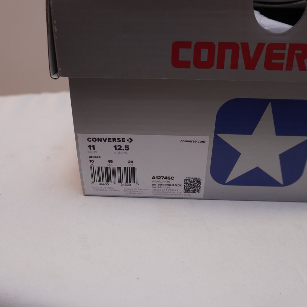 Zapatillas Converse para Hombre Usadas - Blancas, Talla 45