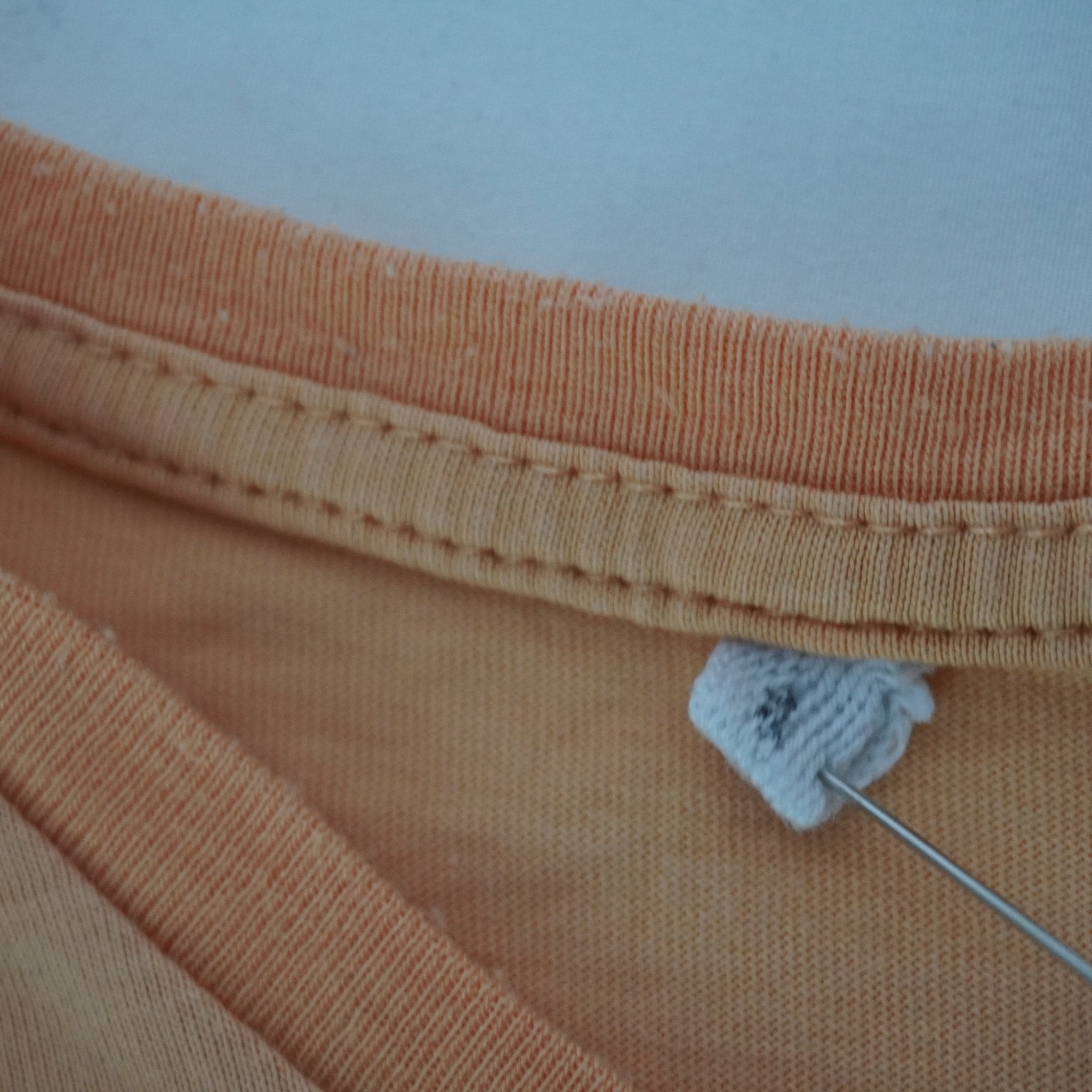Camiseta Mainstream para Hombre Usada - Naranja, Pequeño (S)