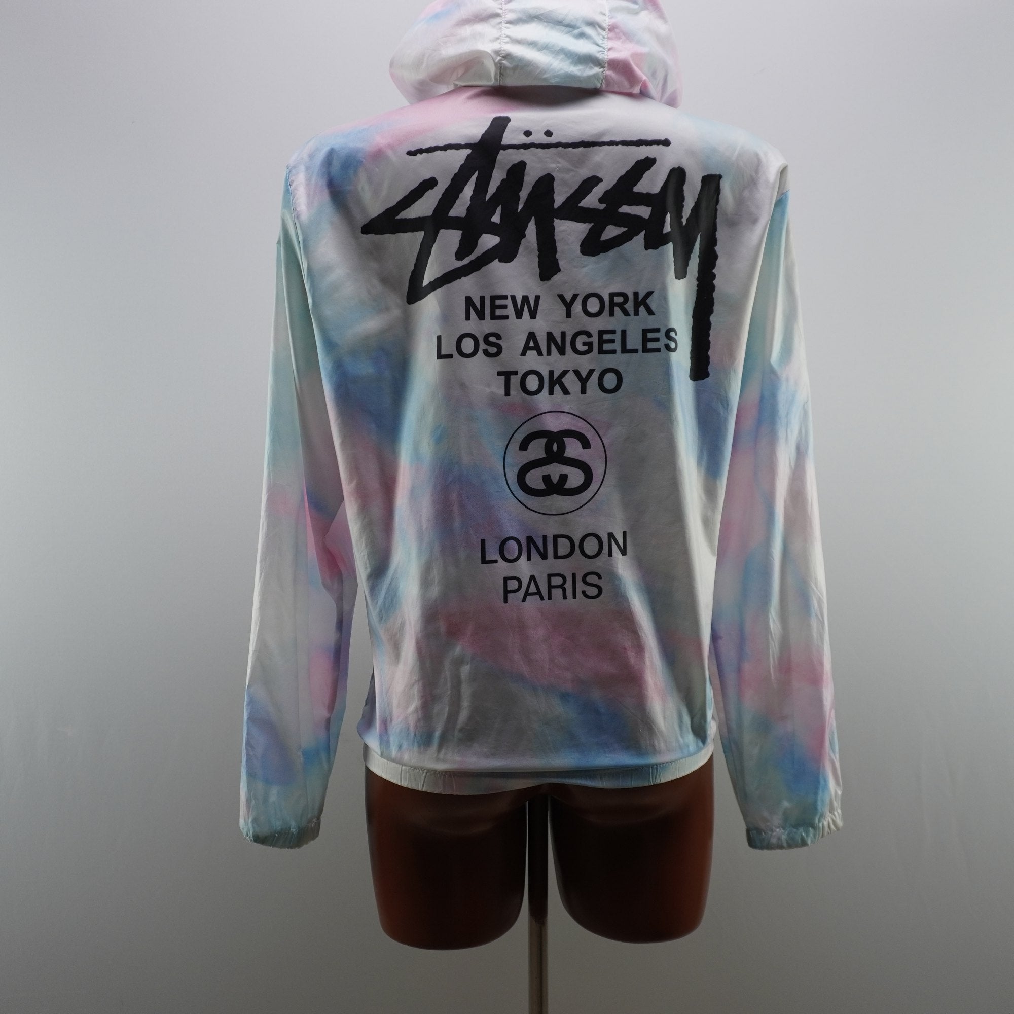 Chaqueta Deportiva Stussy para Mujer - Multicolor, S (Usada, Muy Buen Estado)