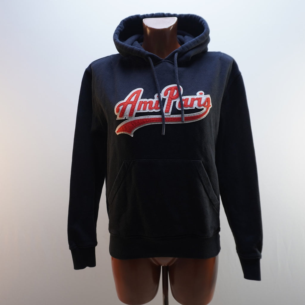 Sudadera con Capucha Ami Paris para Mujer Usada - Negra, M