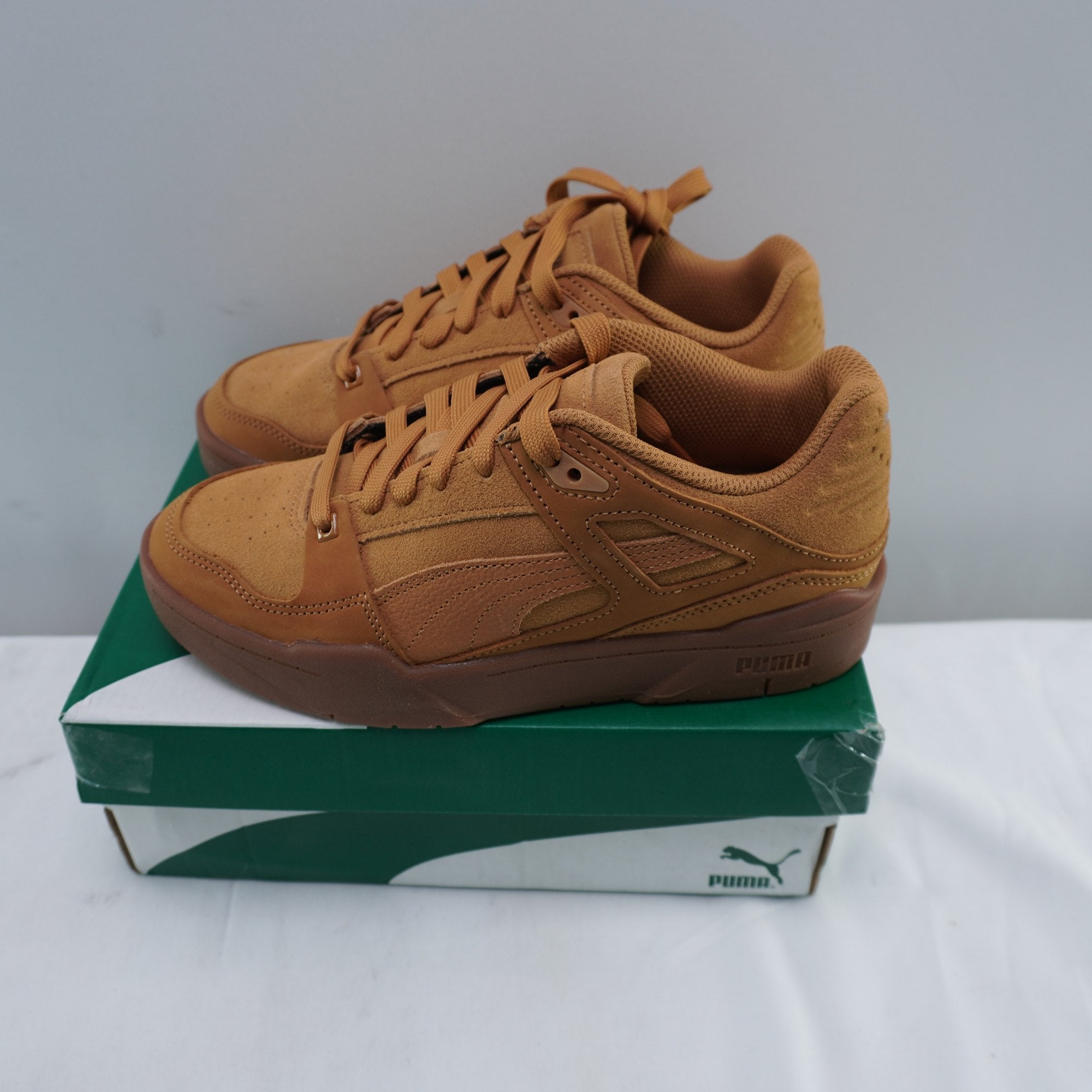 Zapatillas Puma para Mujer Usadas - Marrón, 38.5