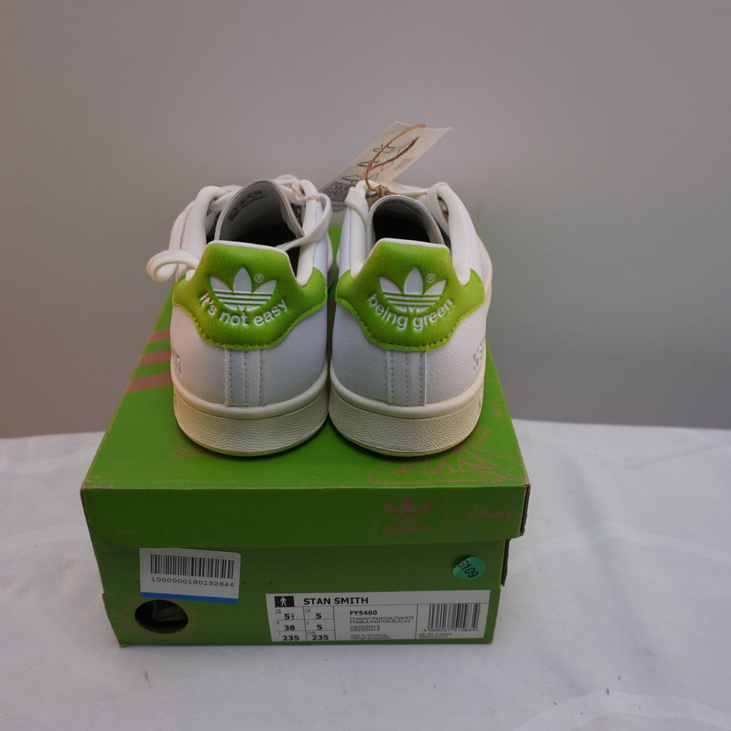 Zapatillas Adidas para Mujer Usadas - Verde, Talla 38