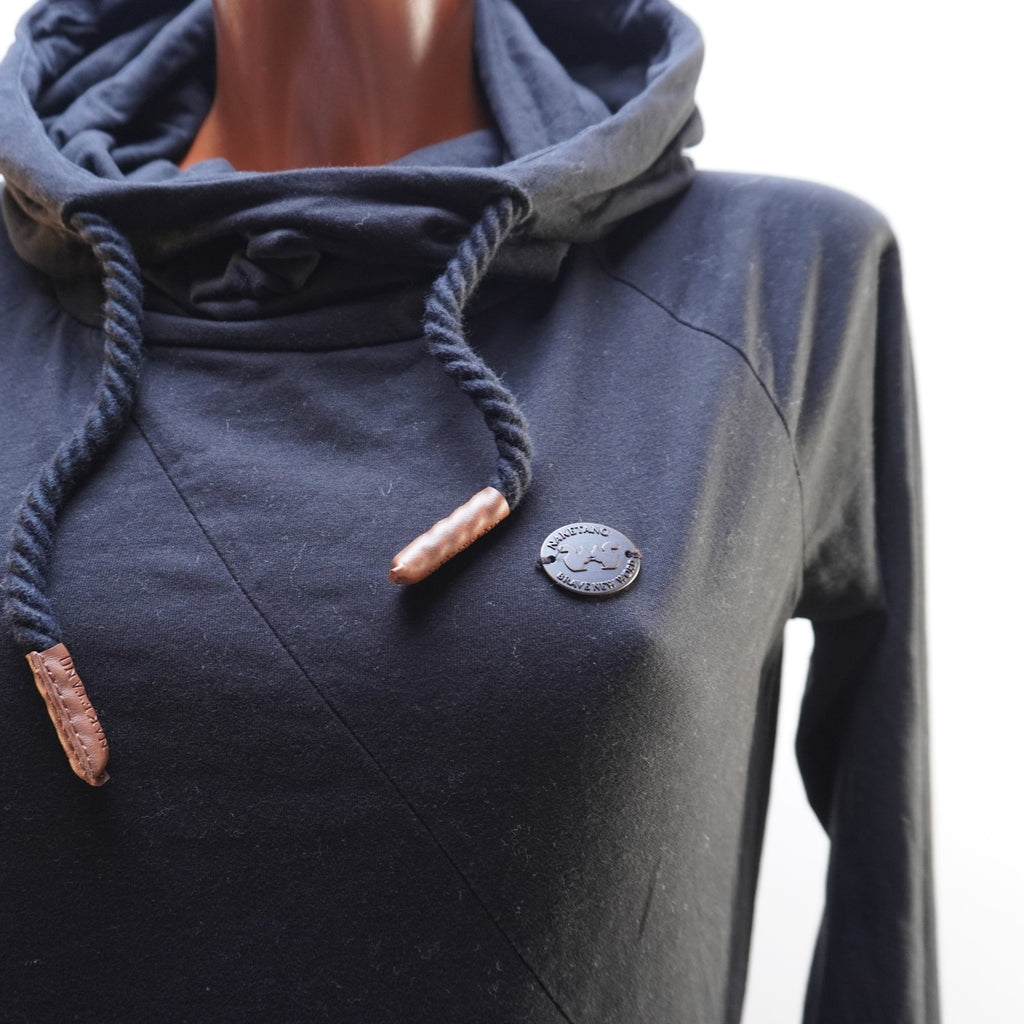 Sudadera con Capucha Naketano para Mujer Usada - Negra, M