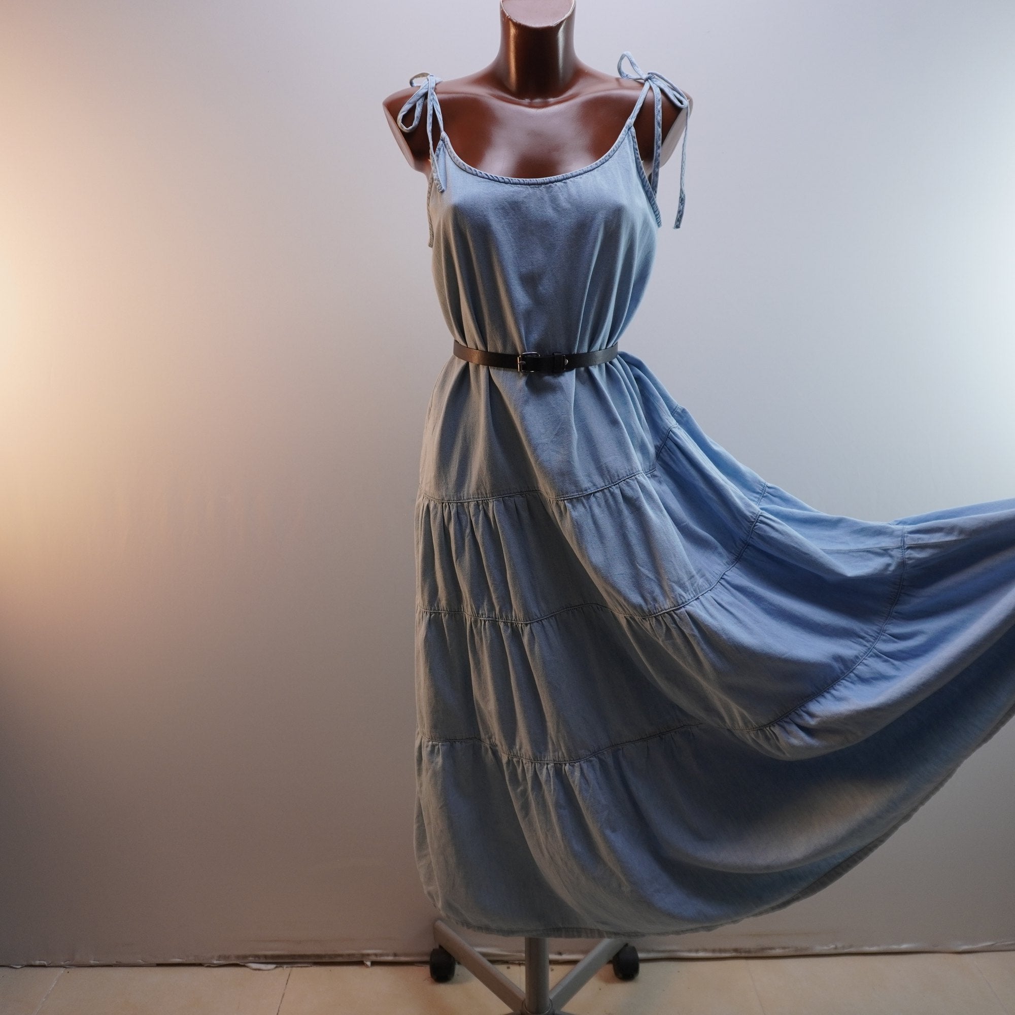 Vestido MNG para Mujer Usado - Azul, XL
