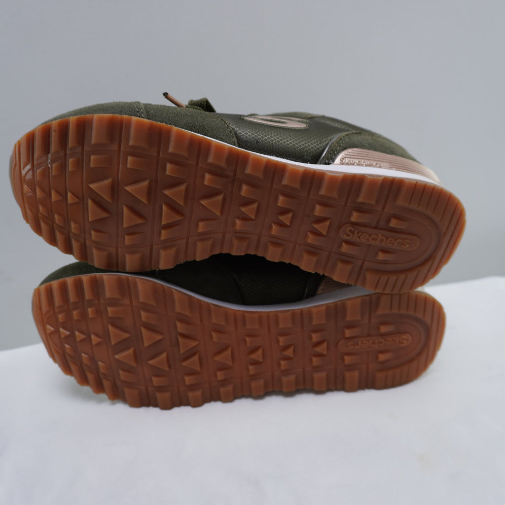 Zapatillas Skechers para Mujer Usadas - Verde, 38.5