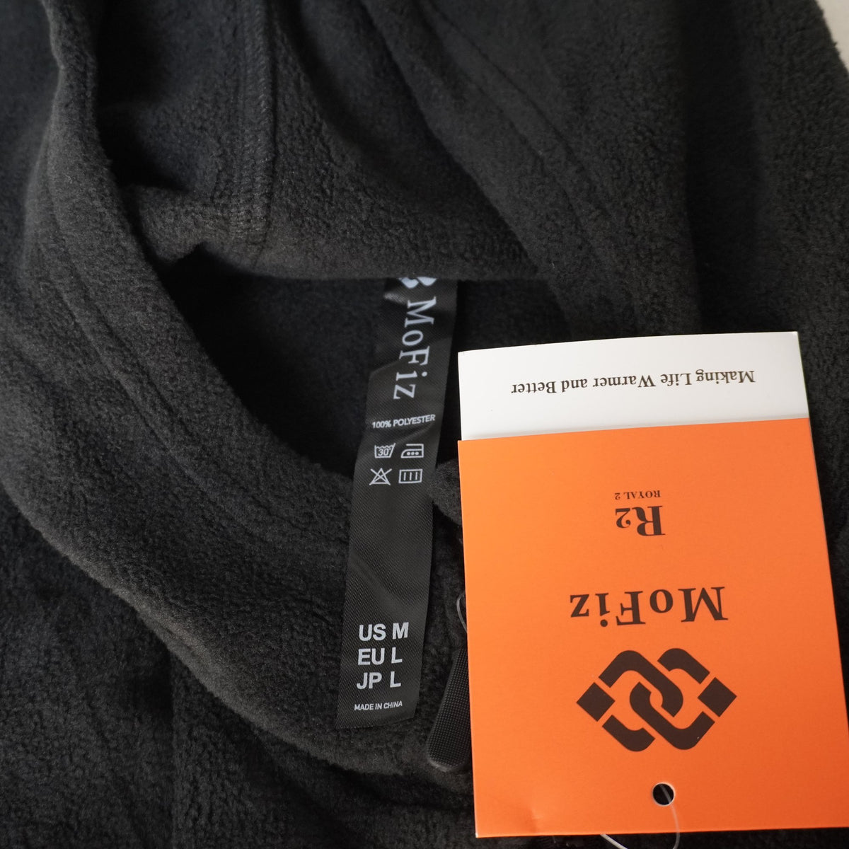 Sudadera con Capucha Mofiz para Mujer Usada - Negra, L