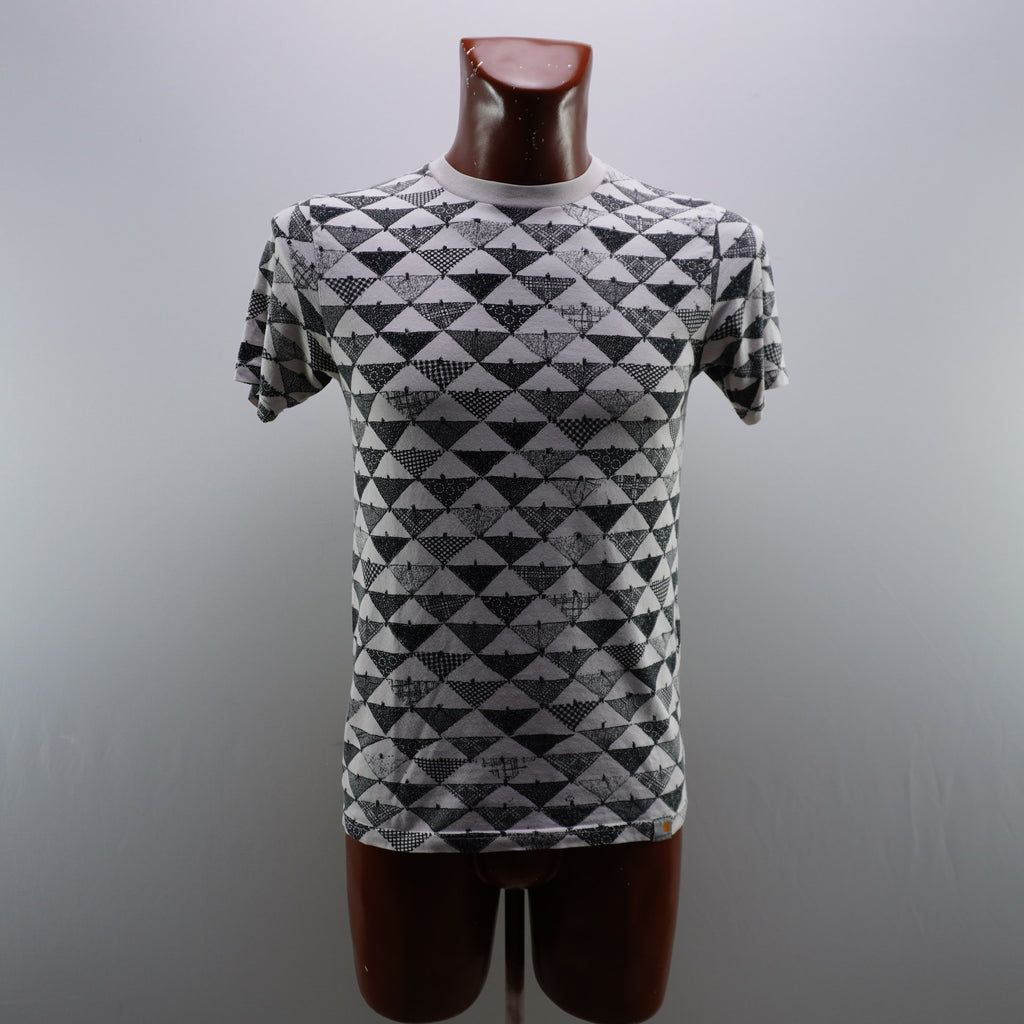 Camiseta de Manga Corta Carhartt para Hombre - Gris, XS, Usada en Muy Buen Estado