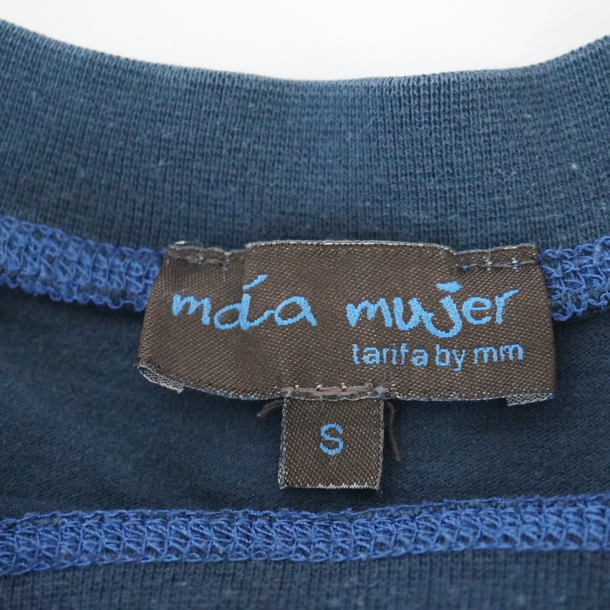 Camiseta Mda Mujer Usada - Azul, Pequeño (S)