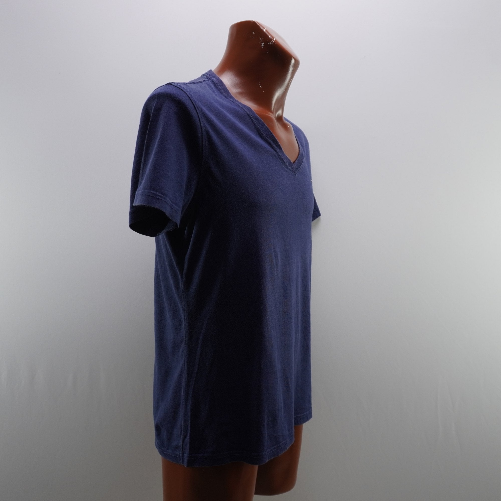 Camiseta de Manga Corta Tommy Hilfiger para Hombre Usada - Azul Marino, L