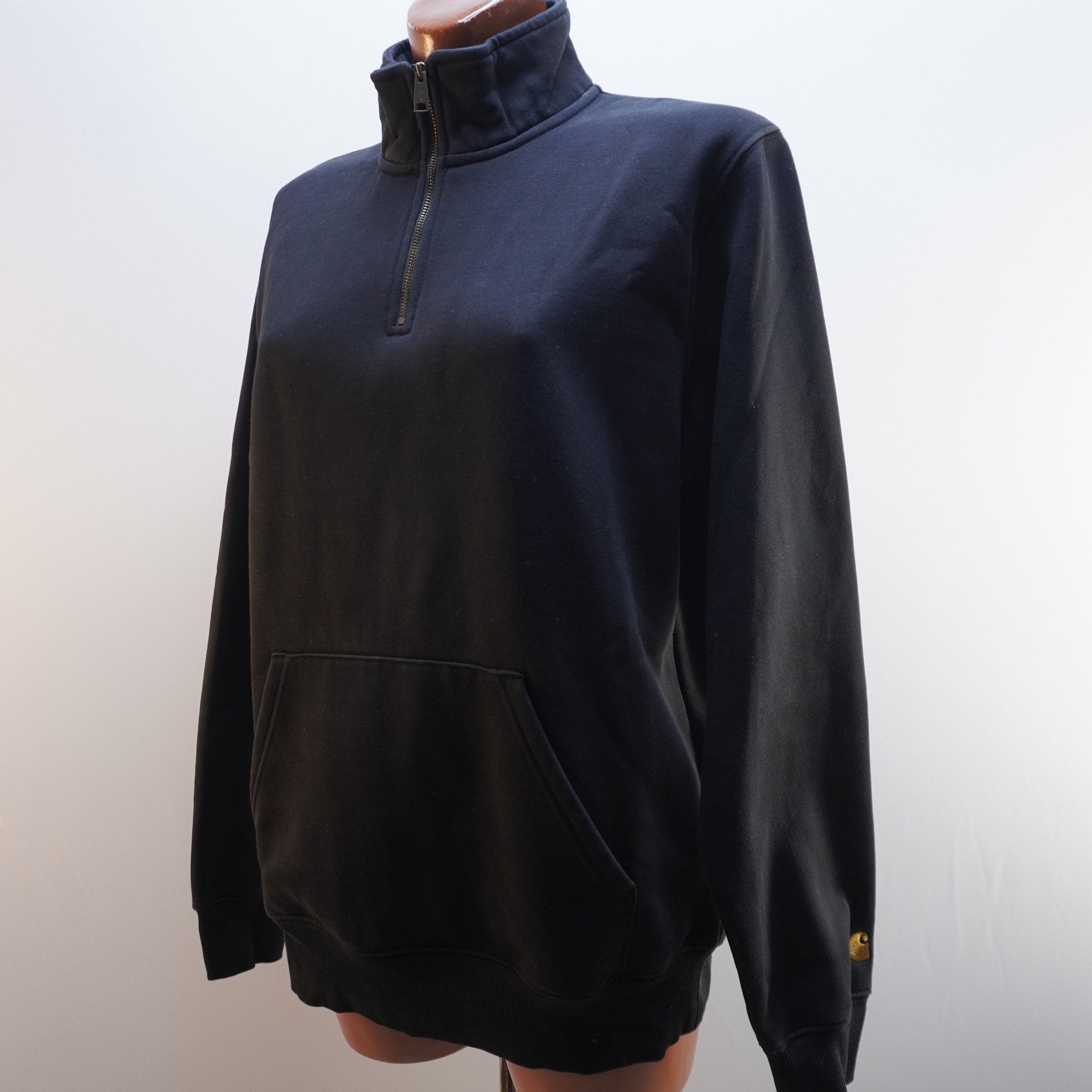 Sudadera con Capucha Carhartt para Hombre Usada - Negra, M