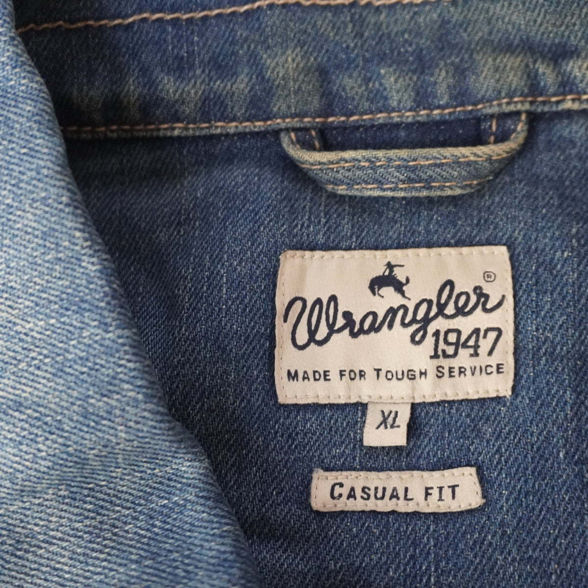 Cazadora Vaquera Wrangler para Hombre Usada - Azul, XL