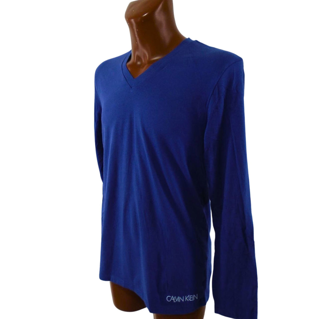 Men's Sweatshirt Calvin Klein. Dark blue. L. Used. Good