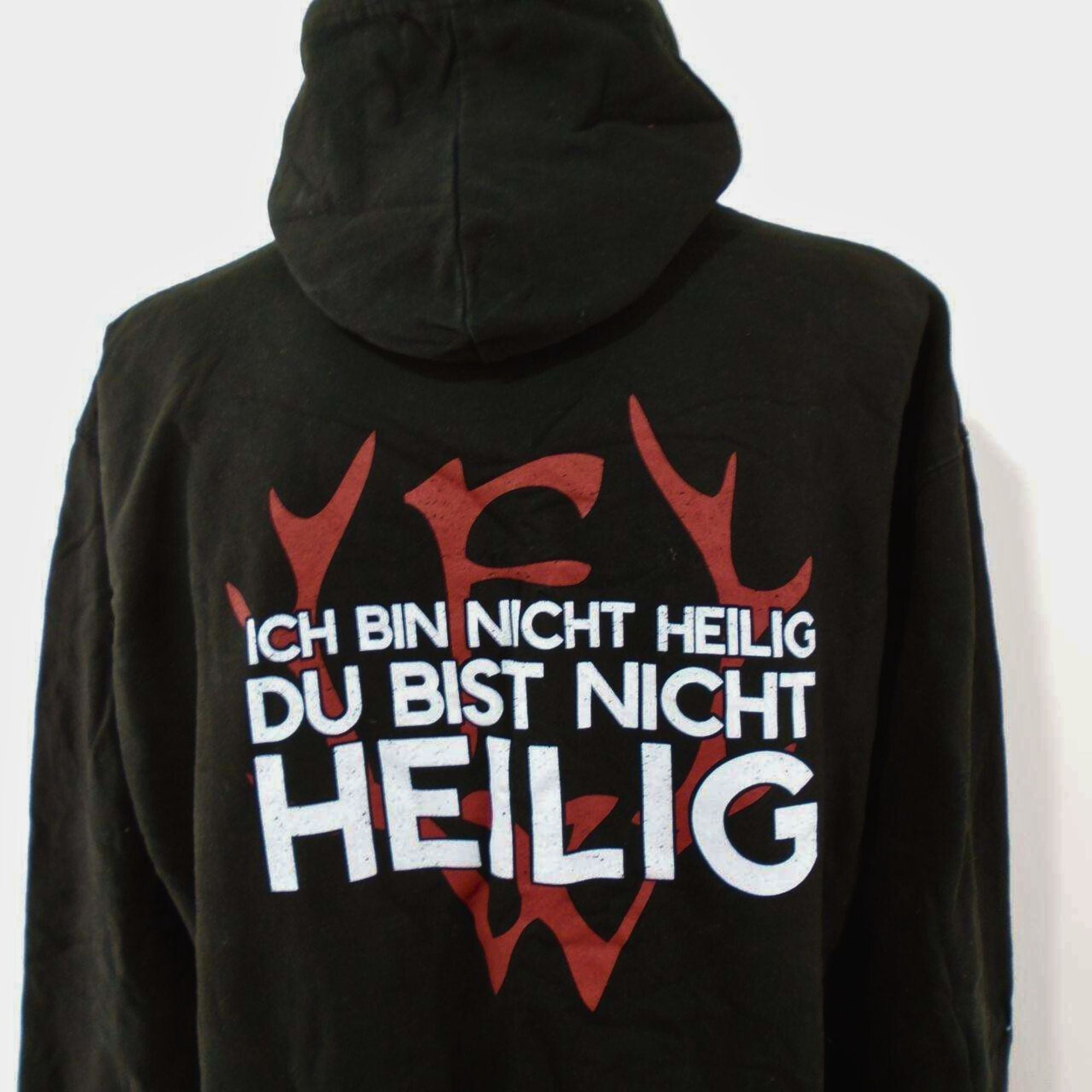 Frei.Wild Men's Hoodie in Black, Size XXL: Used in Very Good Condition