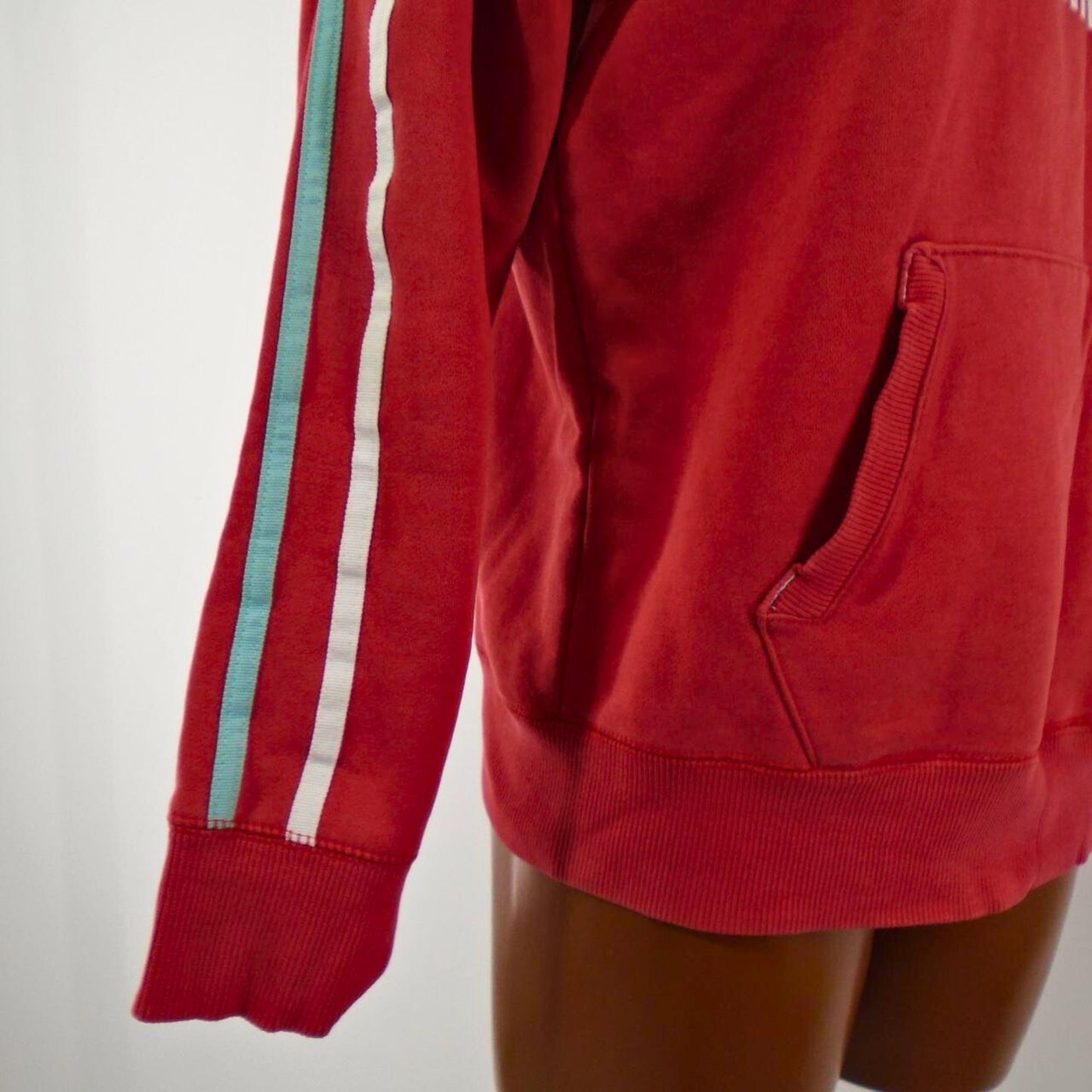 Grab Your Reebok Women's Red Hoodie, Size S - Used, Satisfactory Condition!