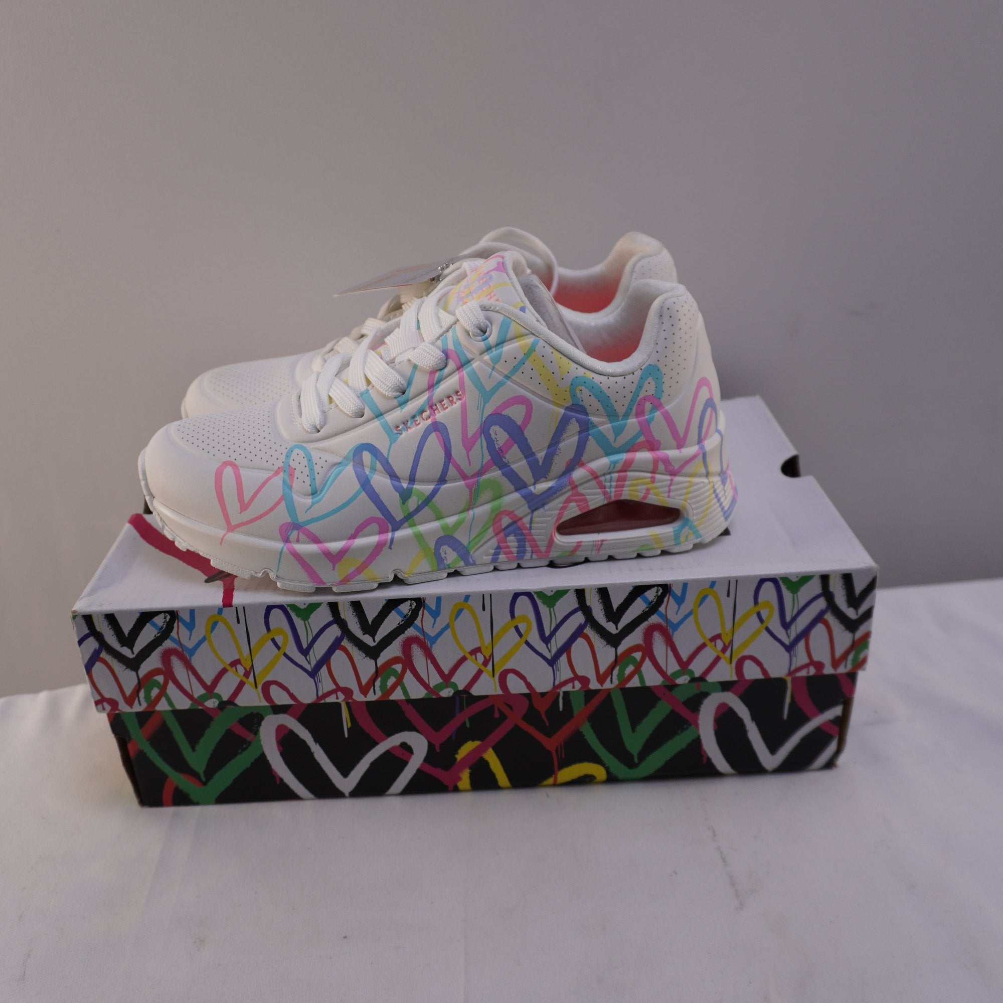 Zapatillas Skechers para Mujer Usadas - Multicolor, 37.5