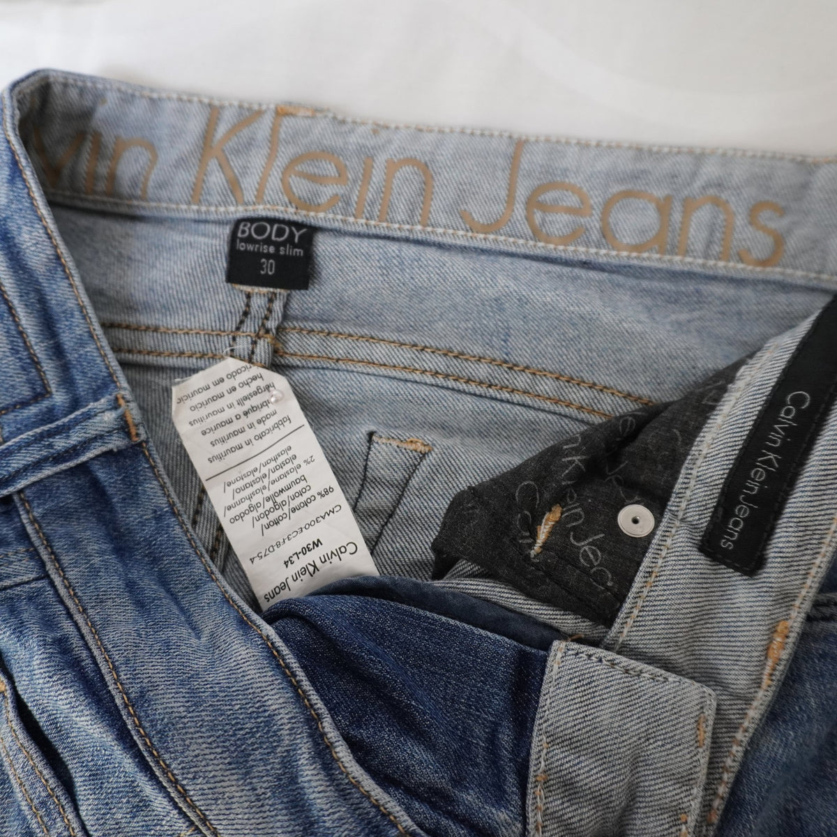 Vaqueros Calvin Klein para Hombre Usados - Azul, M