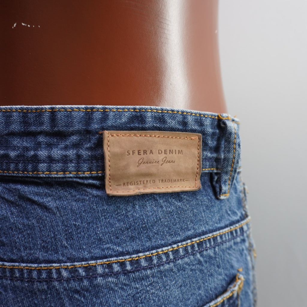 Pantalones Cortos Vaqueros Sfera para Hombre Usados - Azul, S