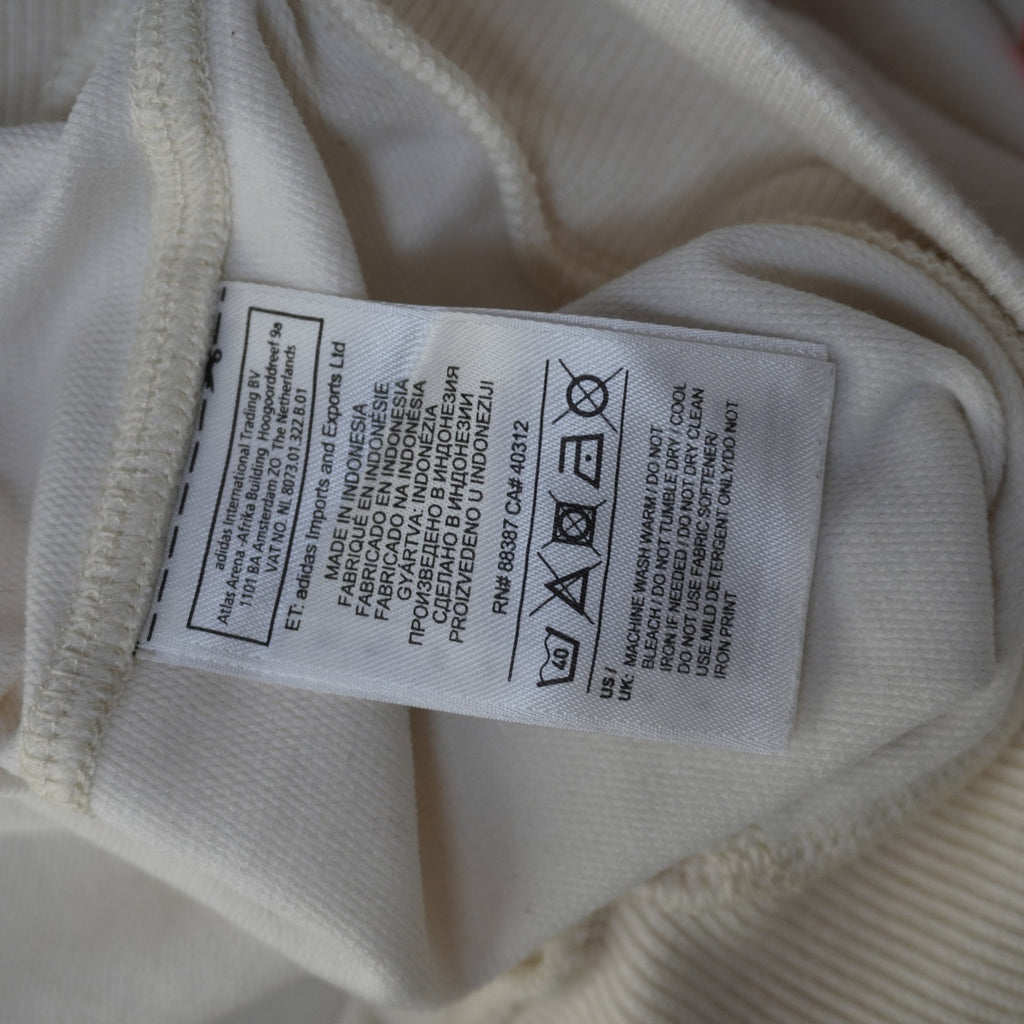 Sudadera con Capucha Adidas para Mujer Usada - Blanca, S