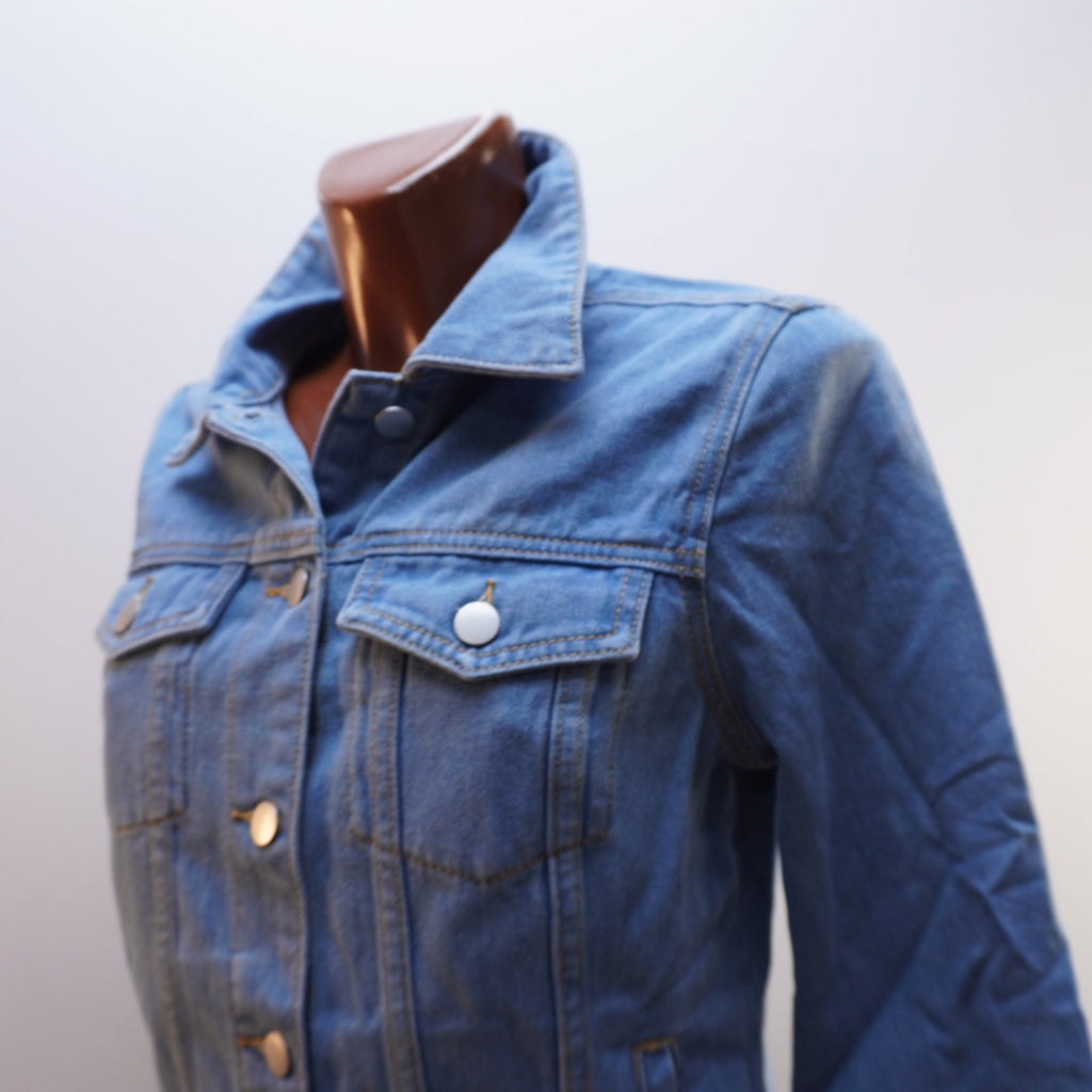 Cazadora Vaquera Italian Style para Mujer Usada - Azul, M