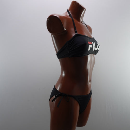 Fila vestido de baño mujer negro Talla S detalle